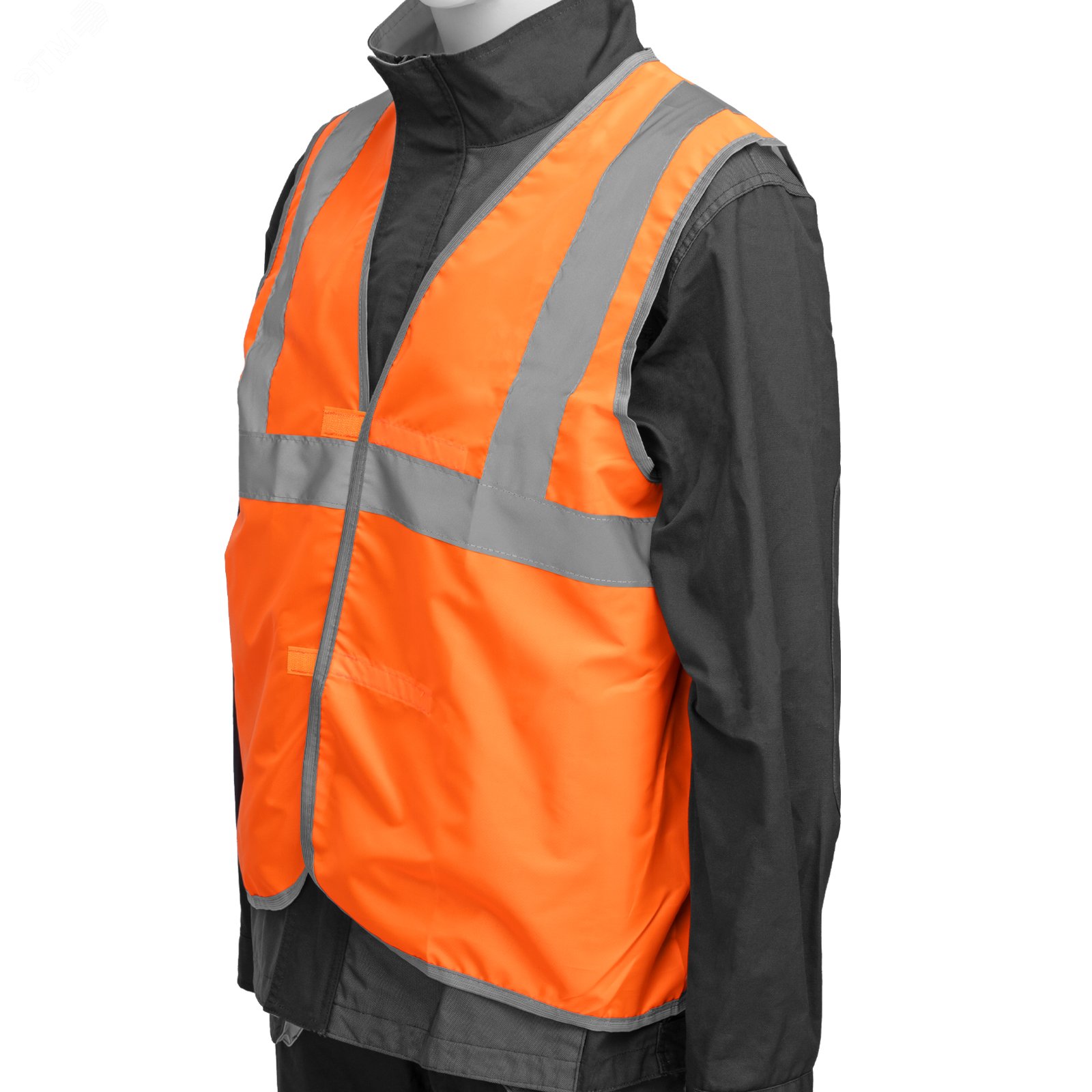 Изображение товара Жилет сигнальный, оранжевый, размер XL (шт)