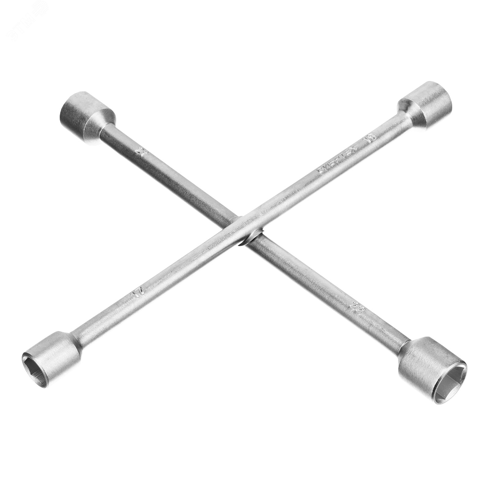 Изображение товара Ключ-крест баллонный, 17 х 19 х 21 х 22 мм, толщина 14 мм (шт)