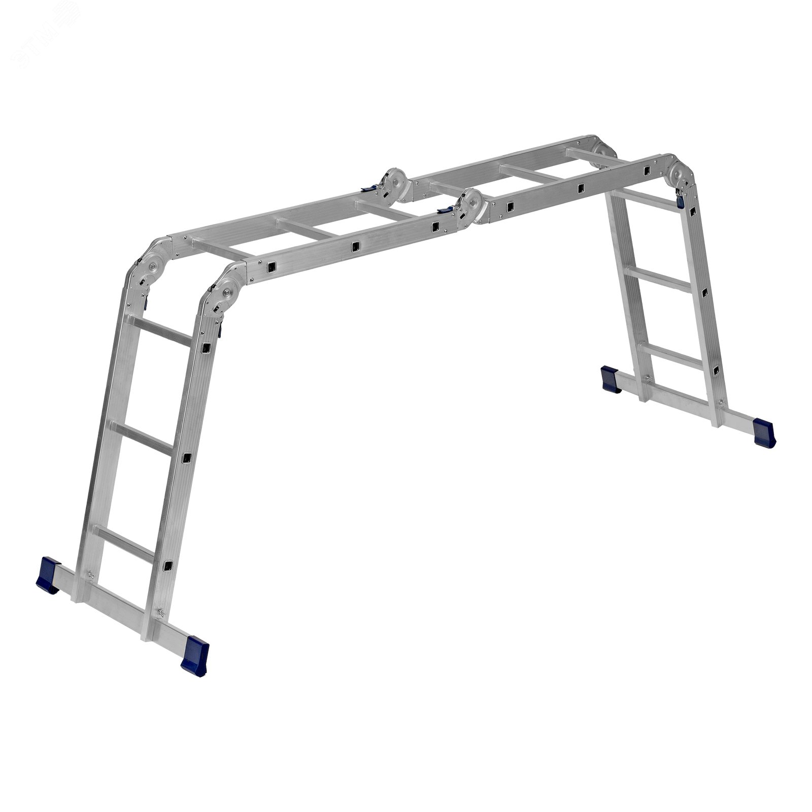 Изображение товара Лестница шарнирная алюминиевая, 4х3, Россия (шт)