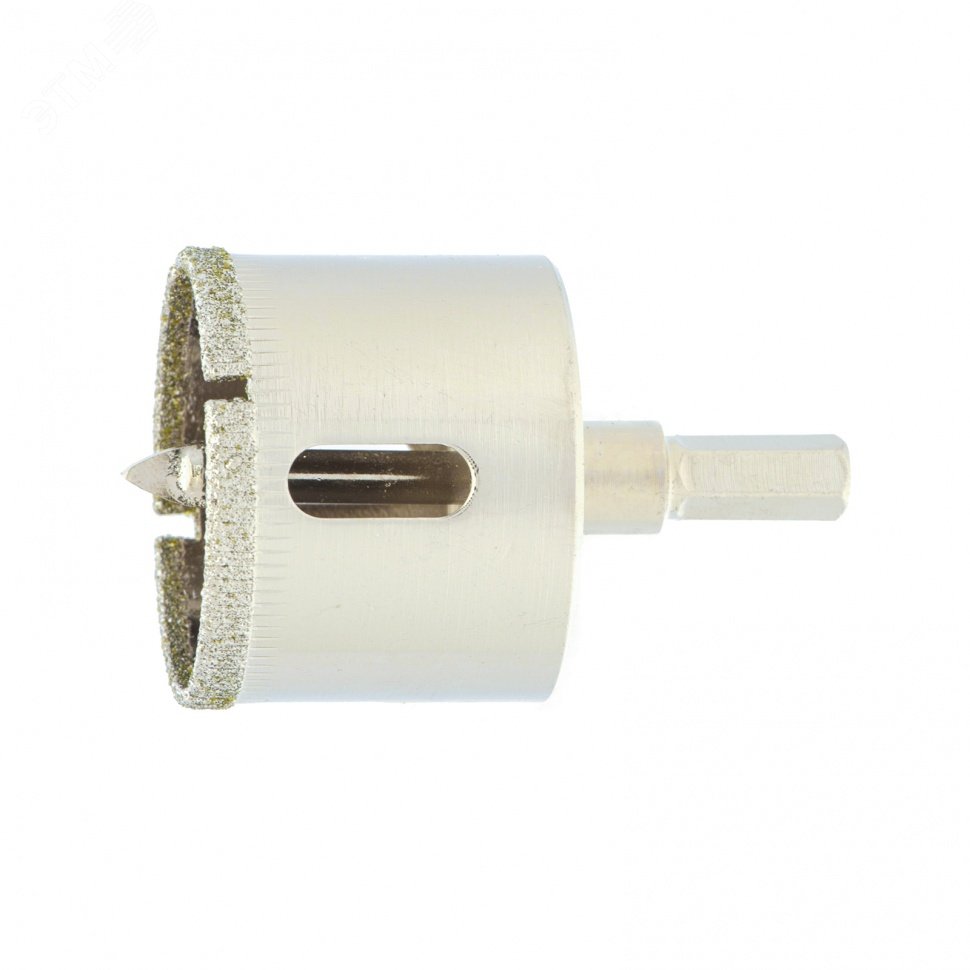 Изображение товара Сверло по керамической плитке и стеклу 38х55 мм Сибртех 72719 для бытовых работ