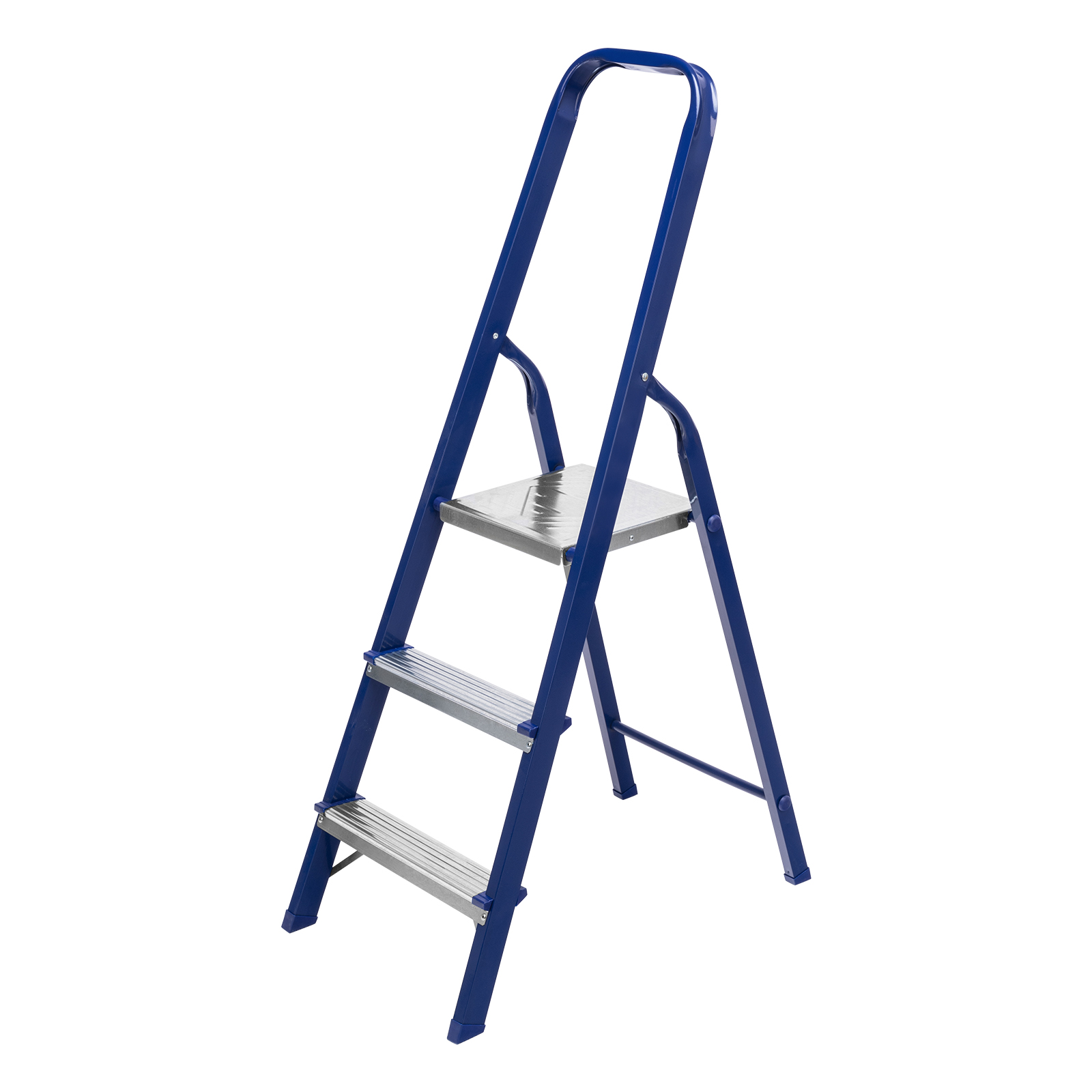 Стремянка, 3 ступени, стальная, Россия