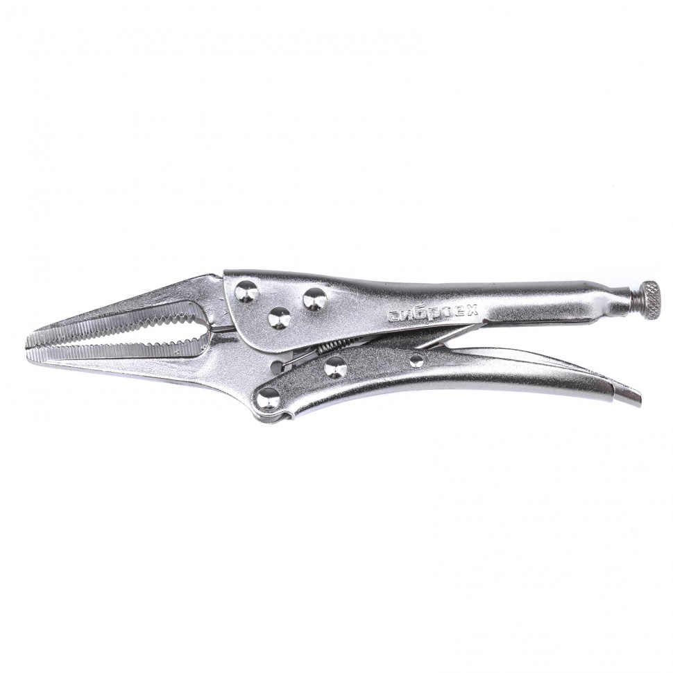 Зажим ручной, удлиненный захват, 220 мм