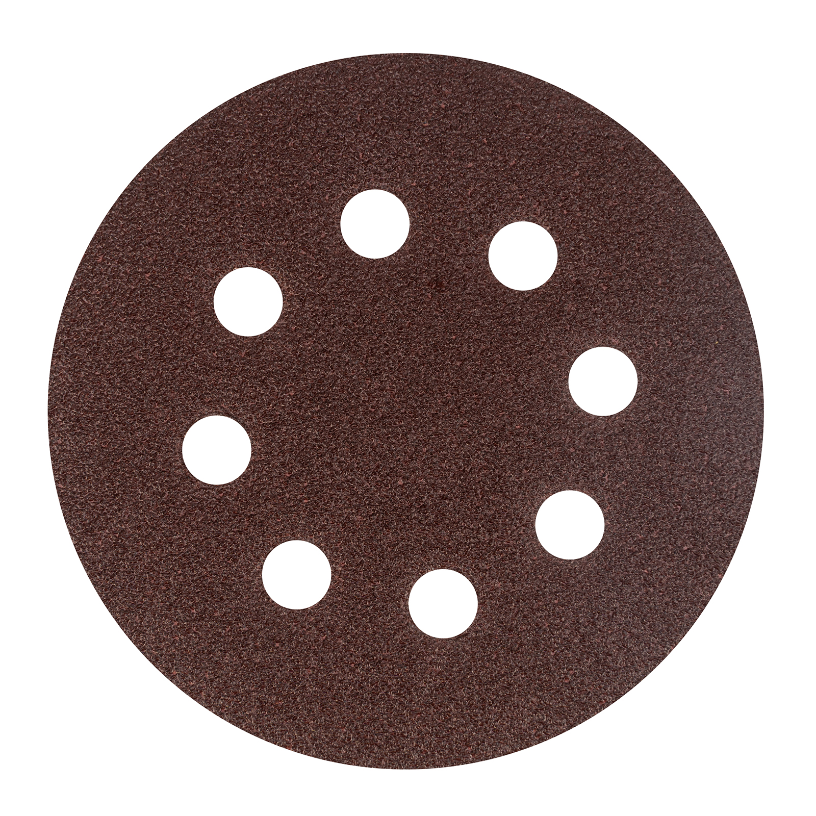 Круг абразивный на ворсовой подложке под 'липучку', перфорированный, P 60, 125 мм, 5 шт.