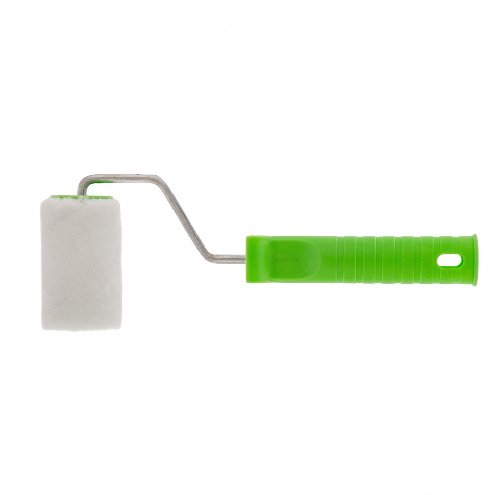 Валик 'ВЕЛЮР' с ручкой,  75 мм, ворс 5 мм, D 36 мм, D ручки - 6 мм Россия