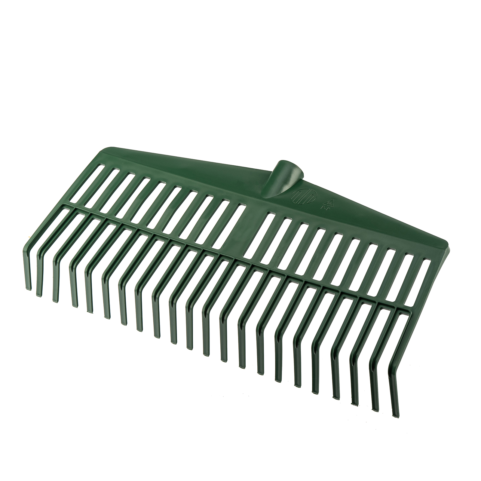 Грабли веерные пластиковые, 420 мм, 22 плоских зуба, без черенка, Россия