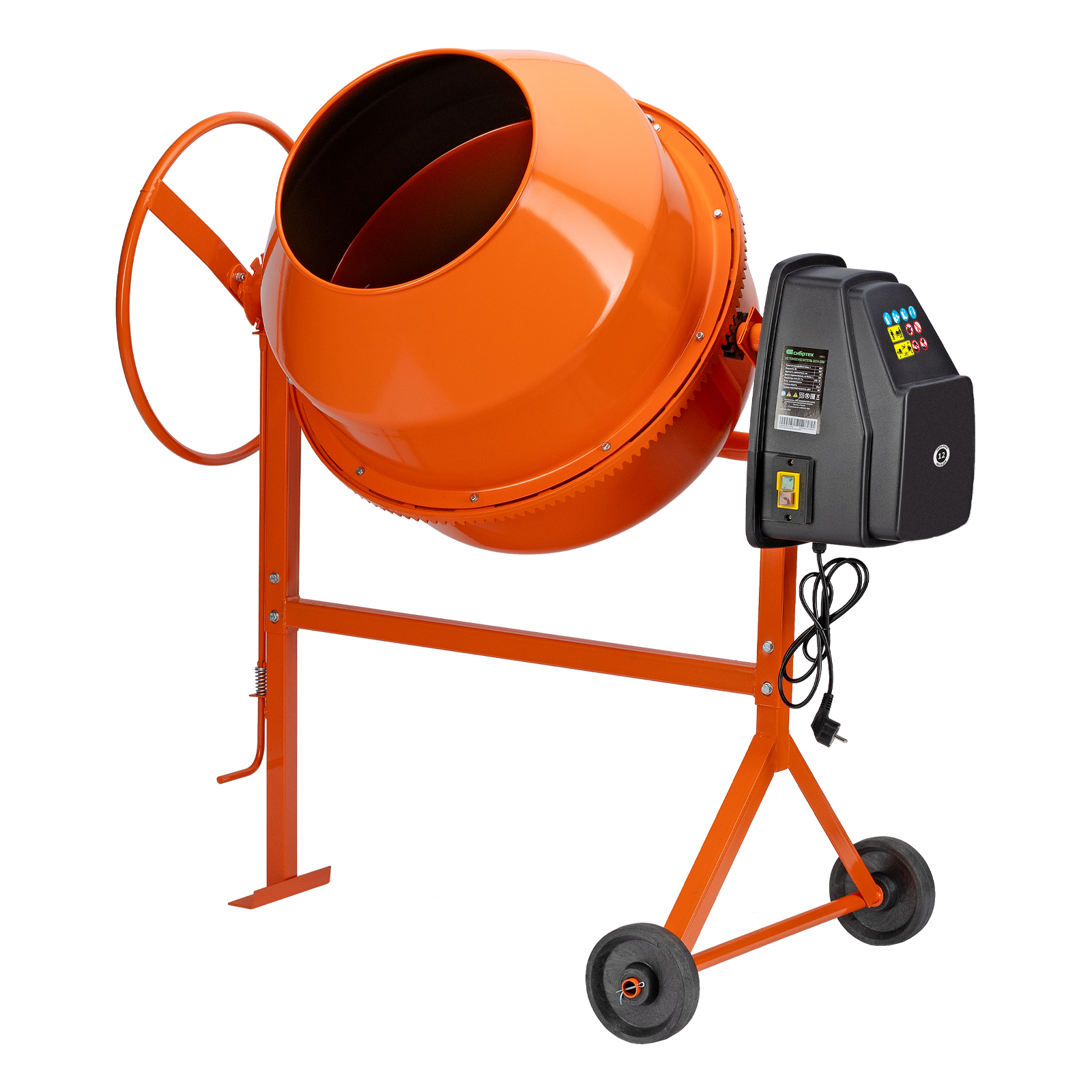 Бетоносмеситель БСН-200, мощность 800 Вт