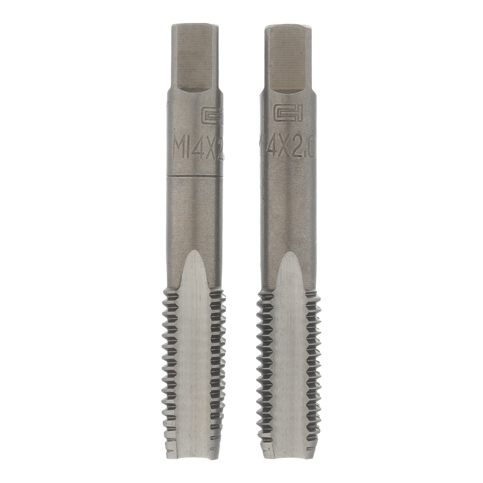 Метчик ручной М14 х 2,0 мм, комплект из 2 шт.
