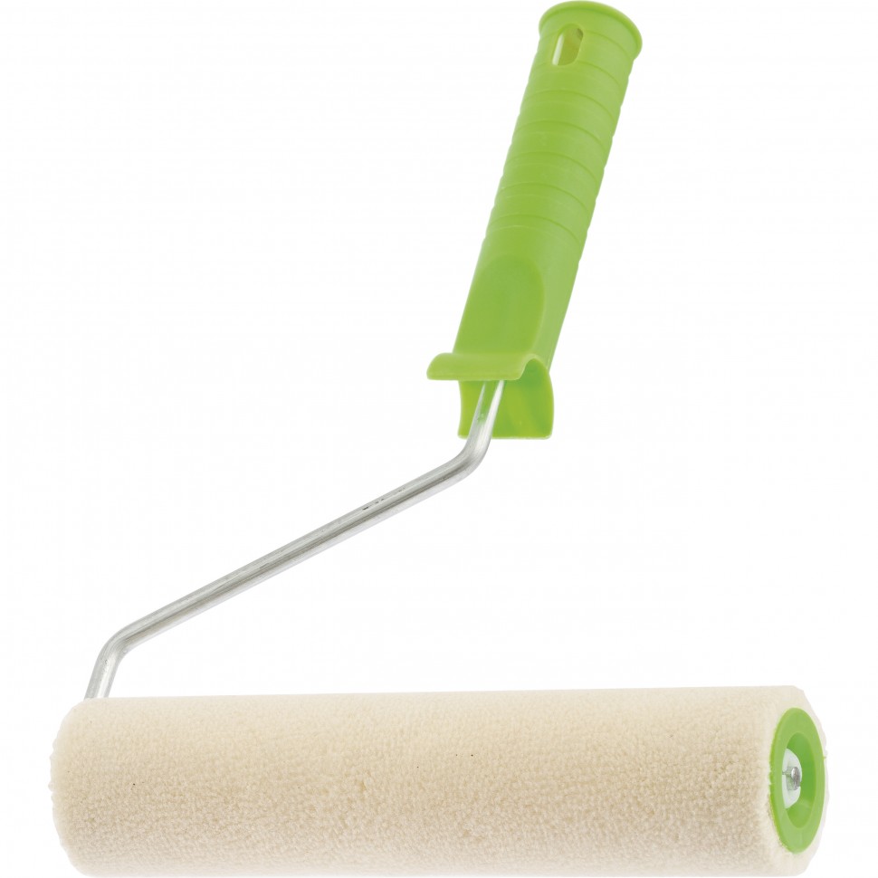 Валик 'ВЕЛЮР' с ручкой, 240 мм, ворс 5 мм, D 36 мм, D ручки - 6 мм Россия