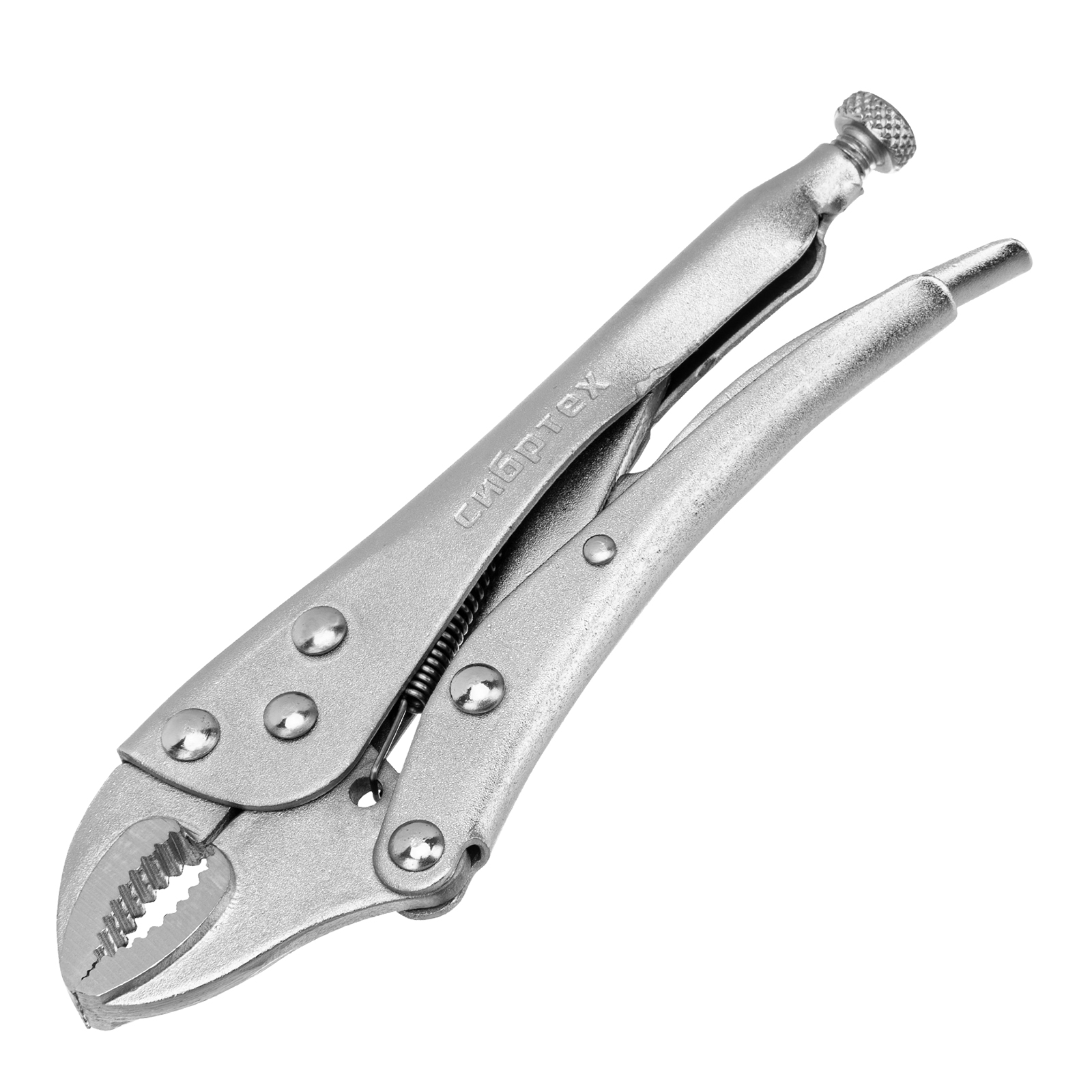 Зажим ручной, полукруглый захват, 180 мм