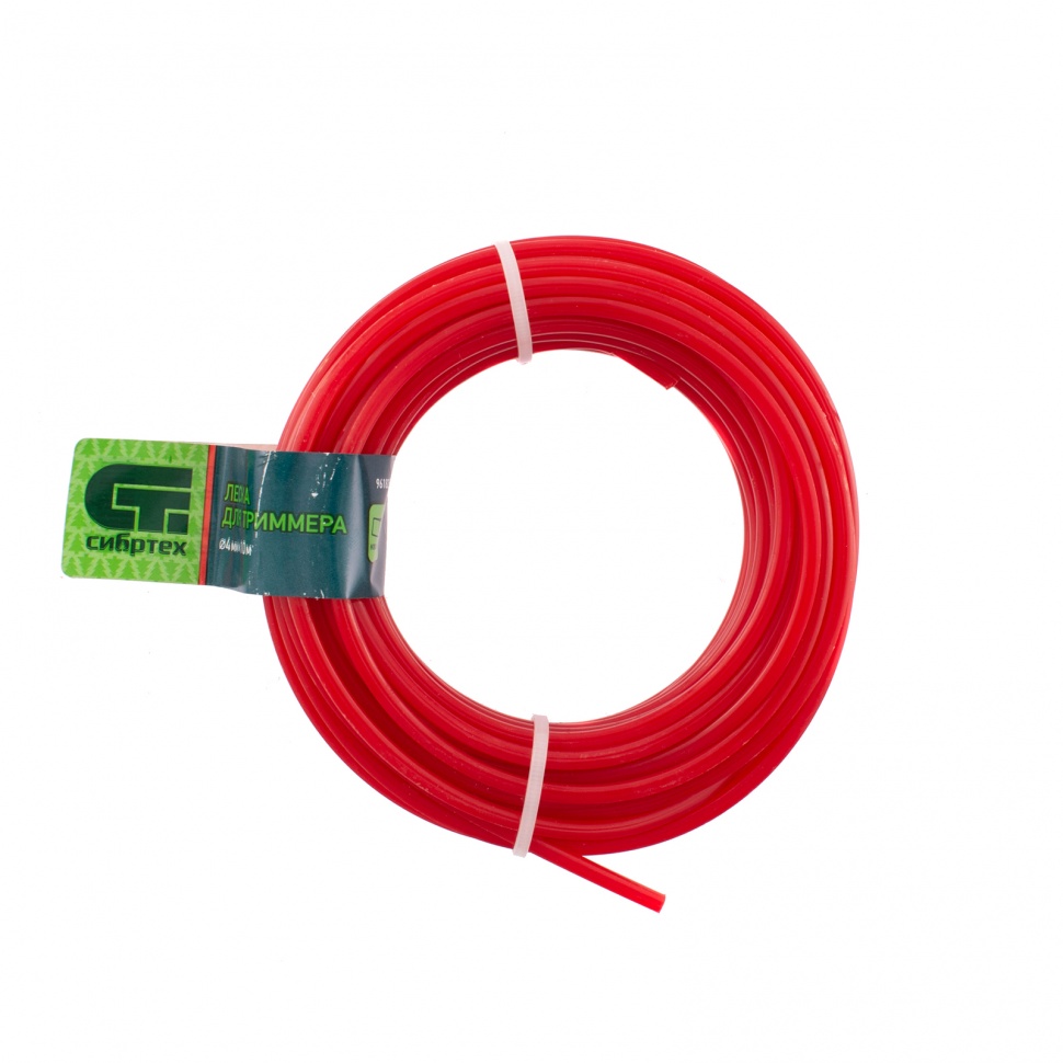 Леска для триммера квадратная, 4,0 мм х 10 м, Россия