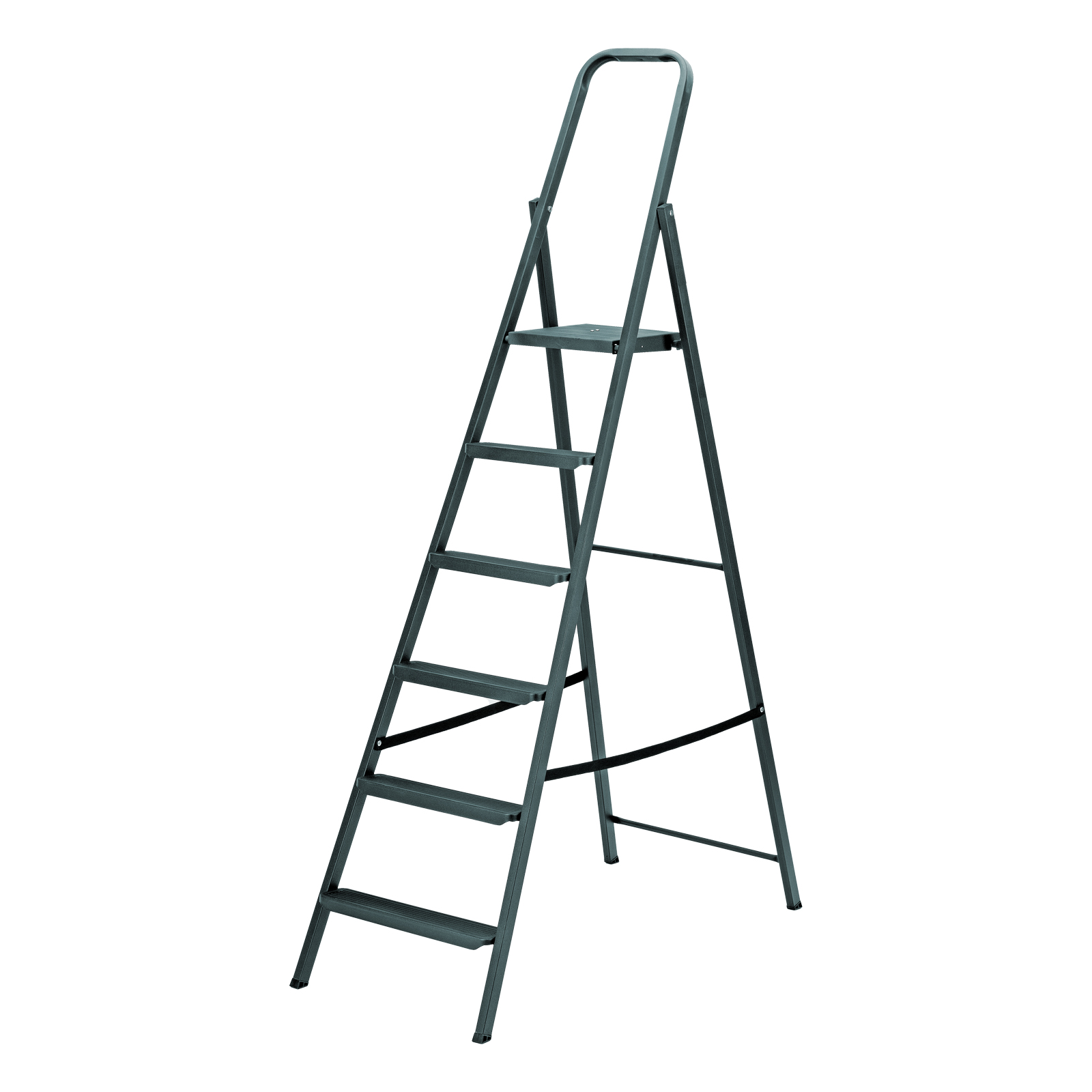 Стремянка 6 ступеней, компактная, стальная Россия