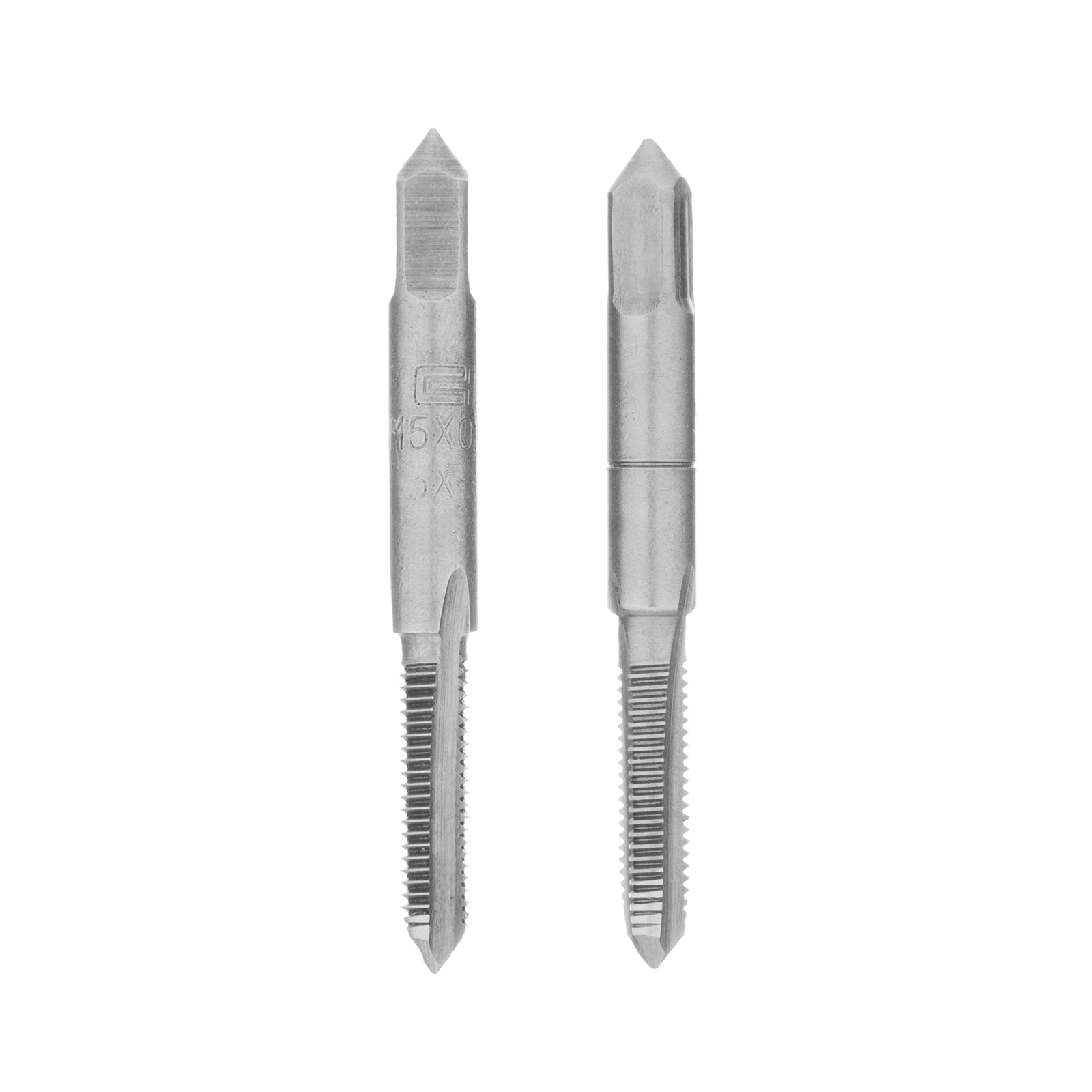 Метчик ручной М5 х 0,8 мм, комплект из 2 шт.