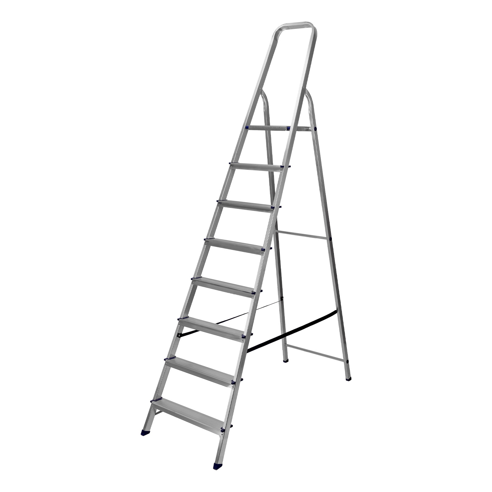 Стремянка, 8 ступеней, алюминиевая, Россия