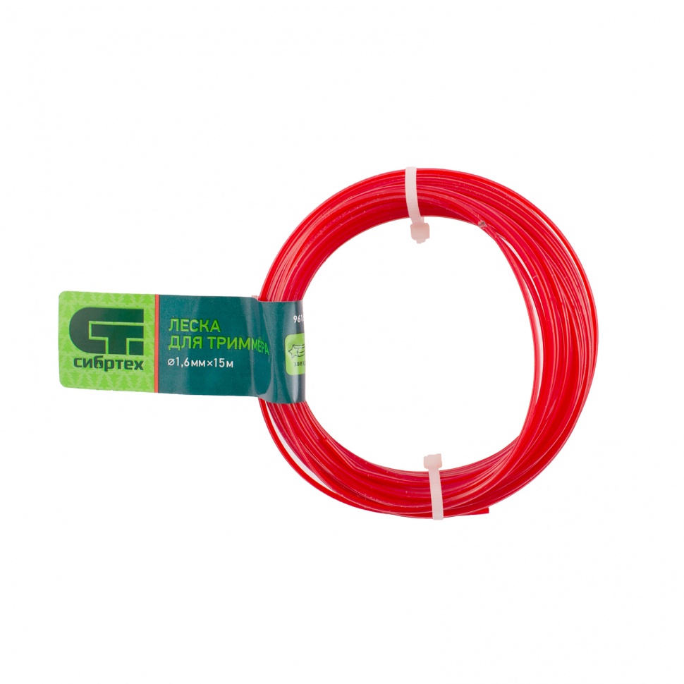 Леска для триммера звезда, 1,6 мм х 15 м, Россия
