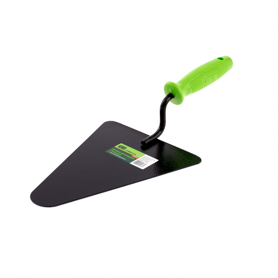 Кельма бетонщика, стальная, пластиковая ручка Россия