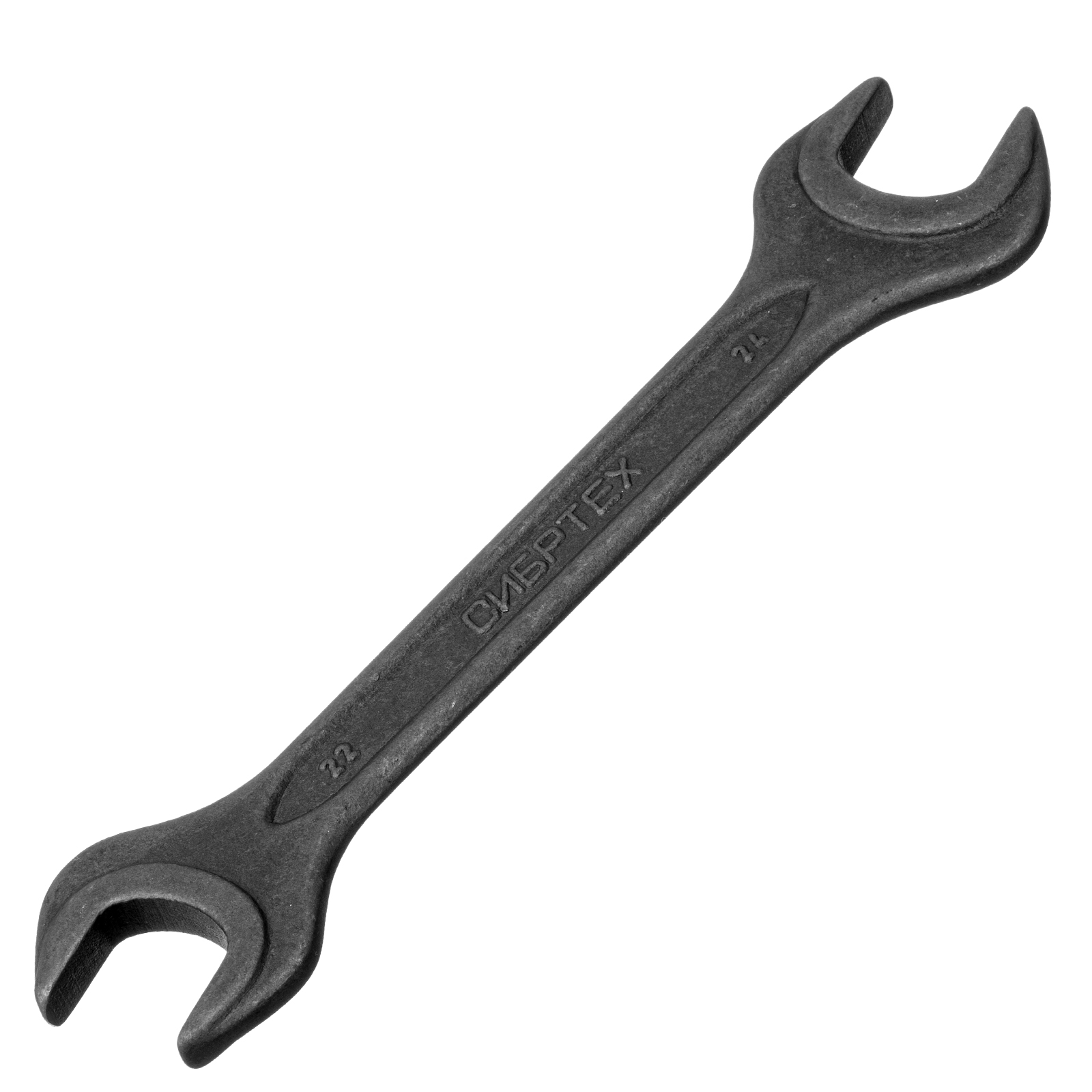 Ключ рожковый, 22 х 24 мм, CrV, фосфатированный