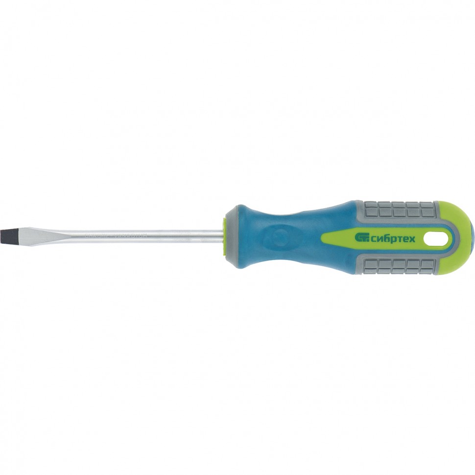 Отвертка, SL4,0х150 мм, CrV, 3к рукоятка