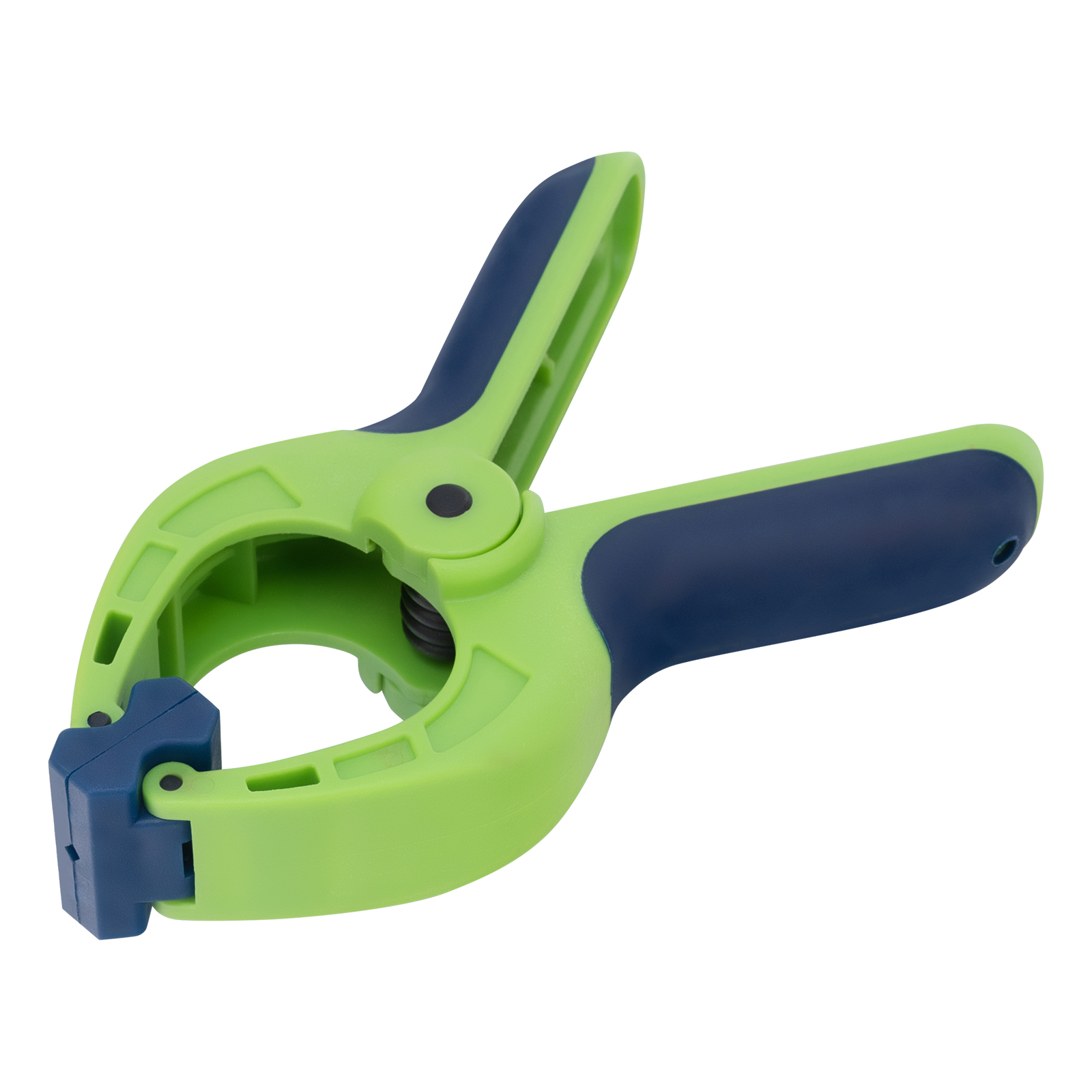 Струбцина клещеобразная, пл. корп., 2-х комп. рукоятки, усиленная пружина,1-5/8' / 42мм