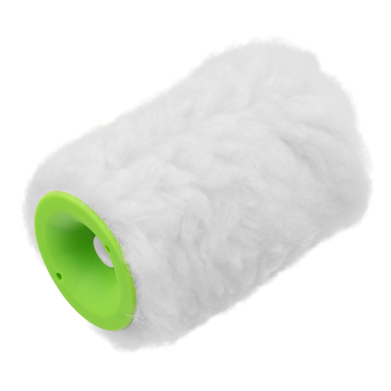 Валик сменный с натуральным мехом, 100 мм, ворс 12 мм, D 48 мм, D ручки - 6 мм, Россия