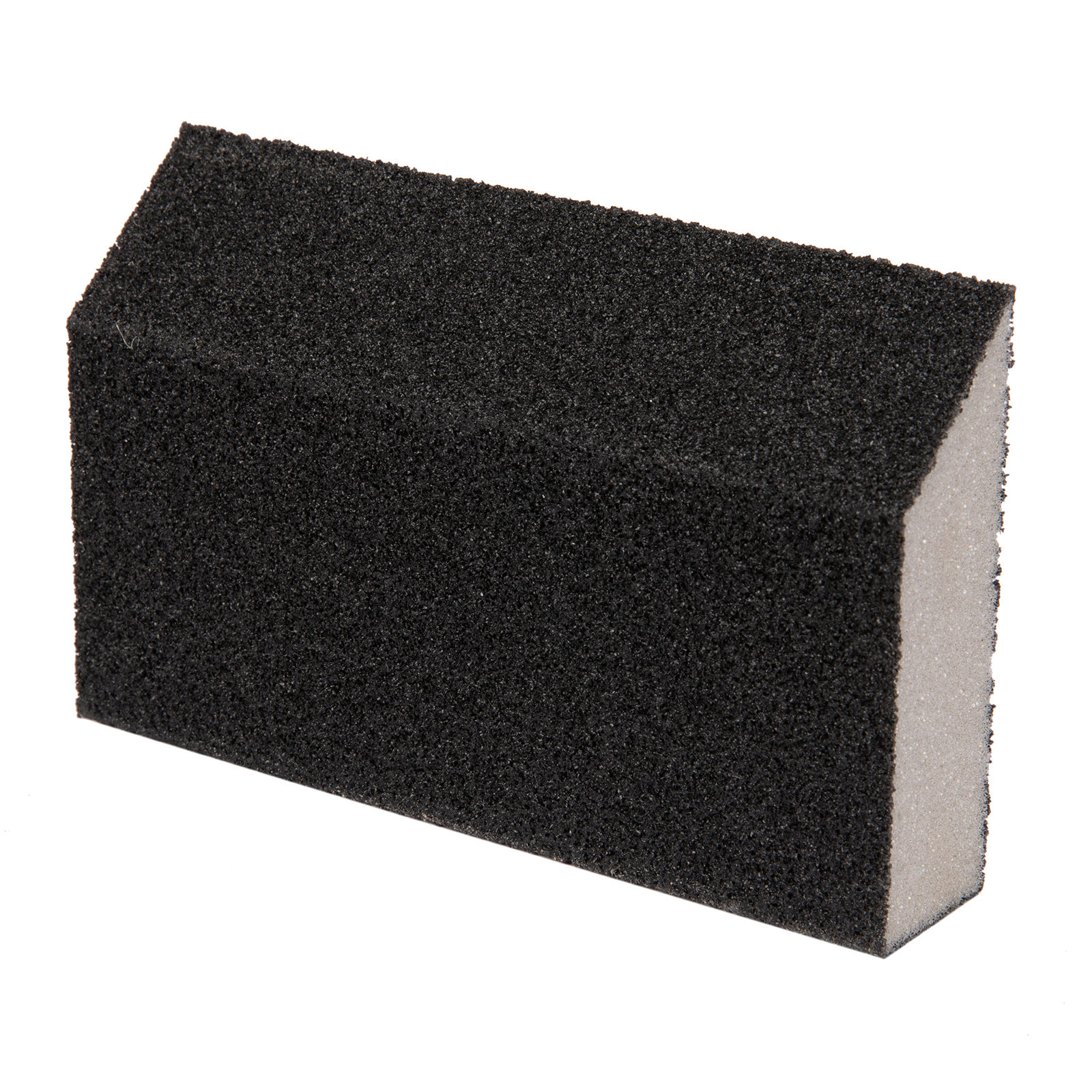 Губка для шлифования, 125 х 75 х 25 мм, трапеция, средняя жесткость, P60