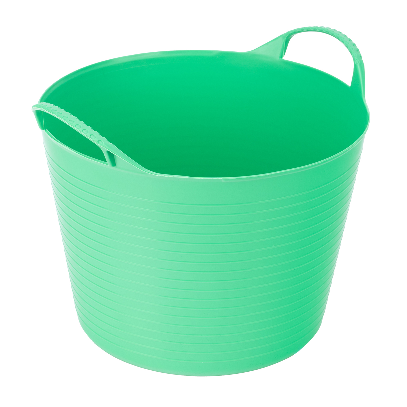 Ведро гибкое сверхпрочное, 14 л, зеленое, Россия