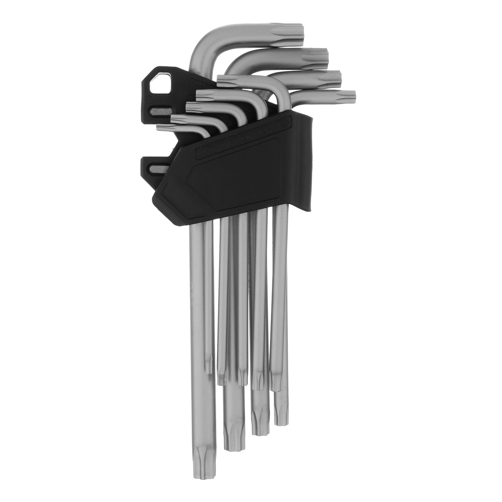 Набор ключей имбусовых Torx-Tempered, TT10-50, CrV, 9 шт., удлиненные