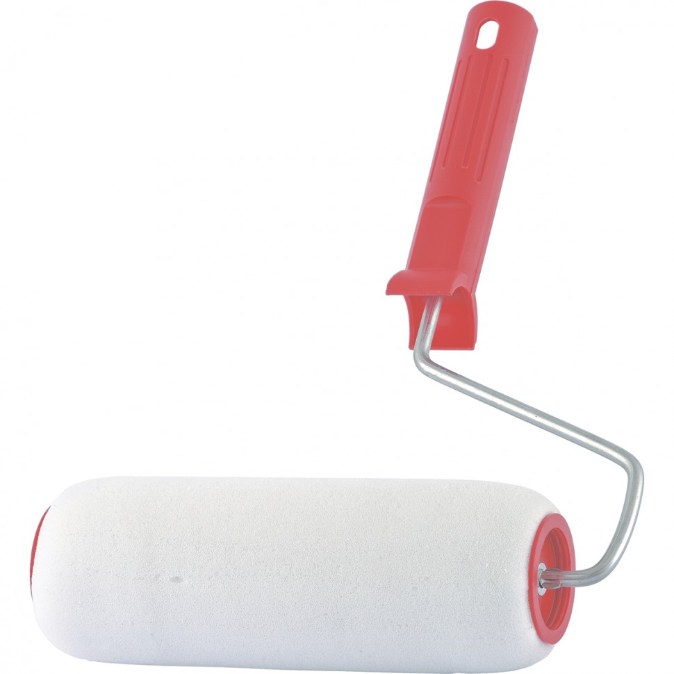 Валик 'Поролон', в сборе, 200 мм, D – 48 мм, D ручки – 6 мм, крепление шплинтом