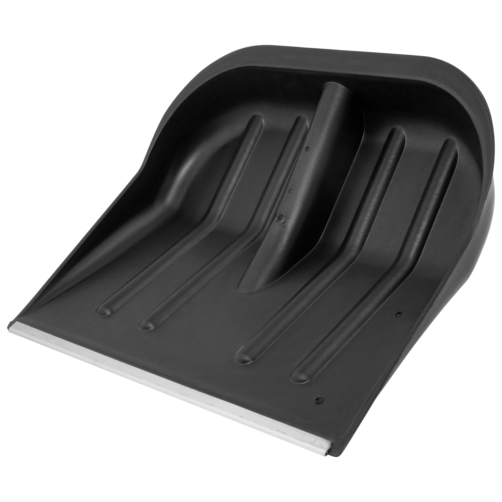 Лопата для уборки снега пластиковая, 465х415 мм, без черенка, Россия