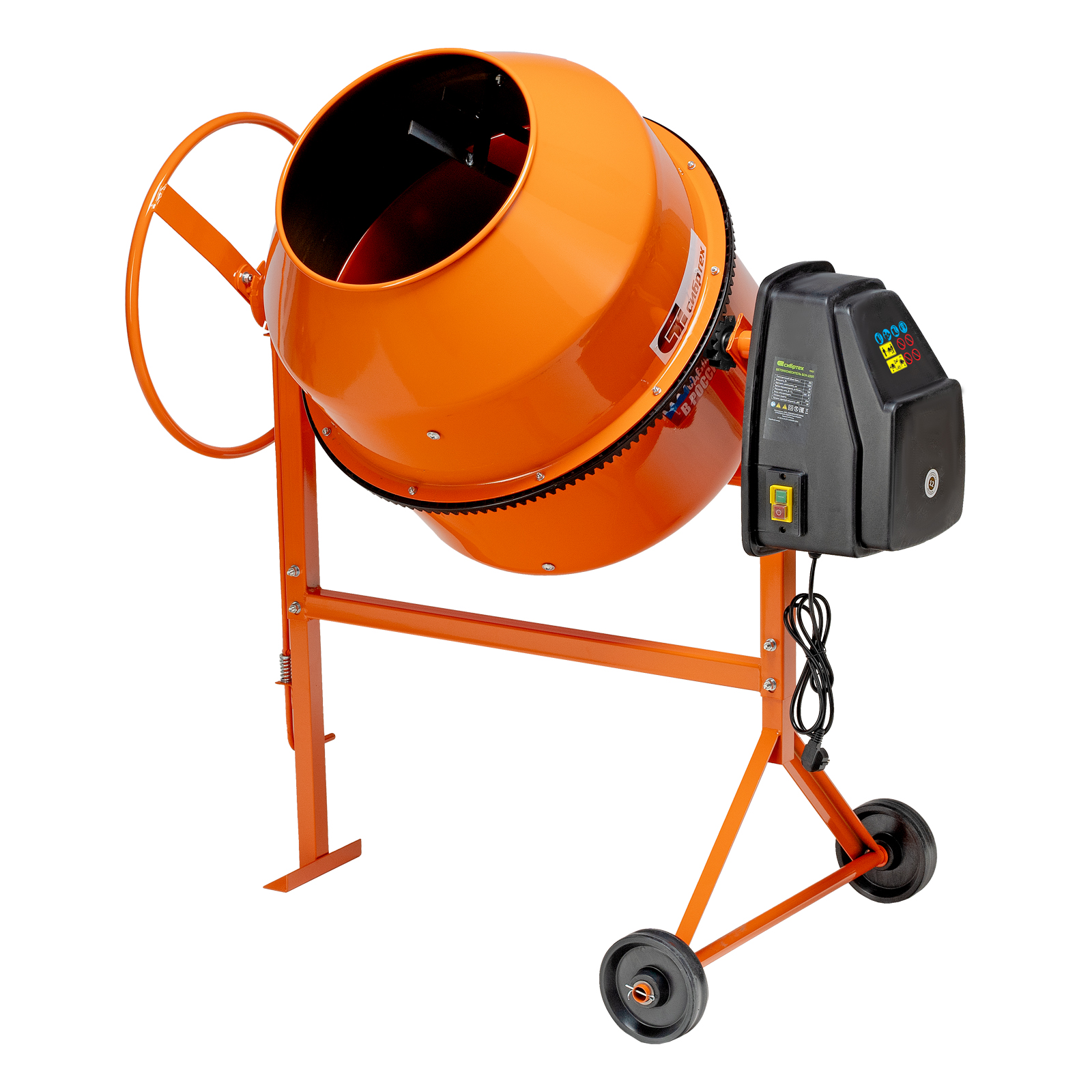 Бетоносмеситель БСН-220П, мощность 1000 Вт, полиамидный венец