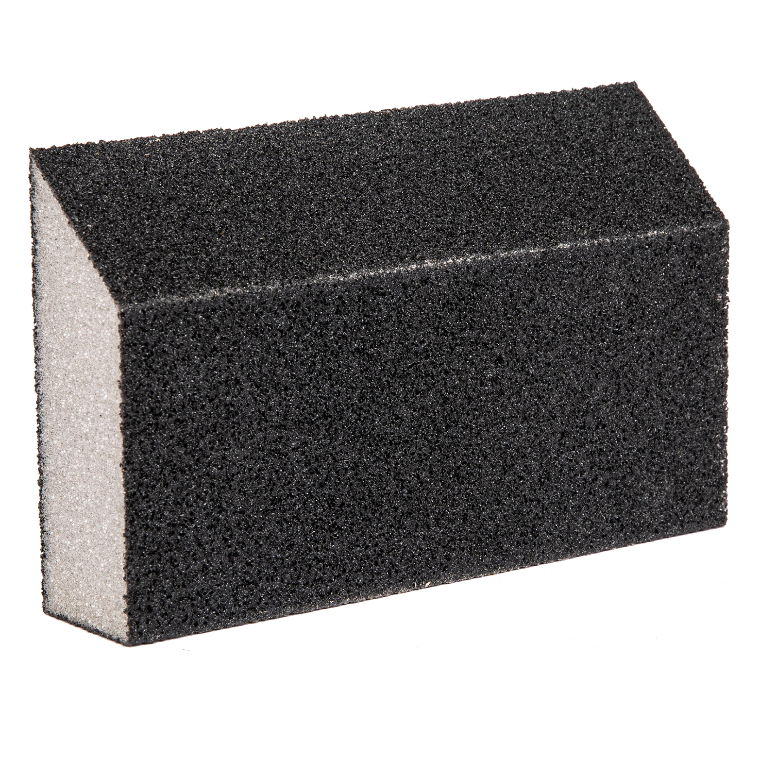 Губка для шлифования, 125 х 75 х 25 мм, трапеция, средняя жесткость, P100