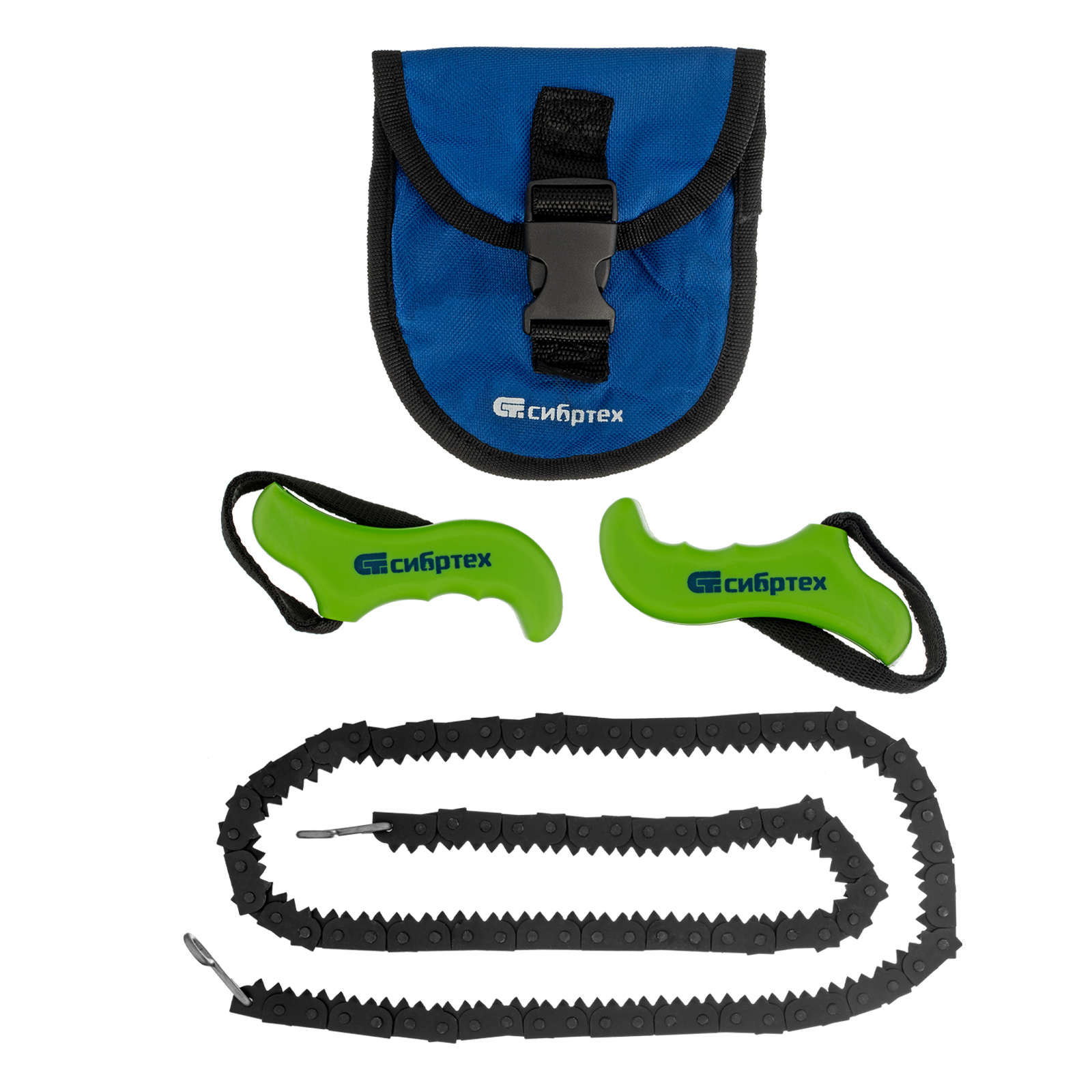 Пила ручная, цепная, 1000 мм + чехол кобура