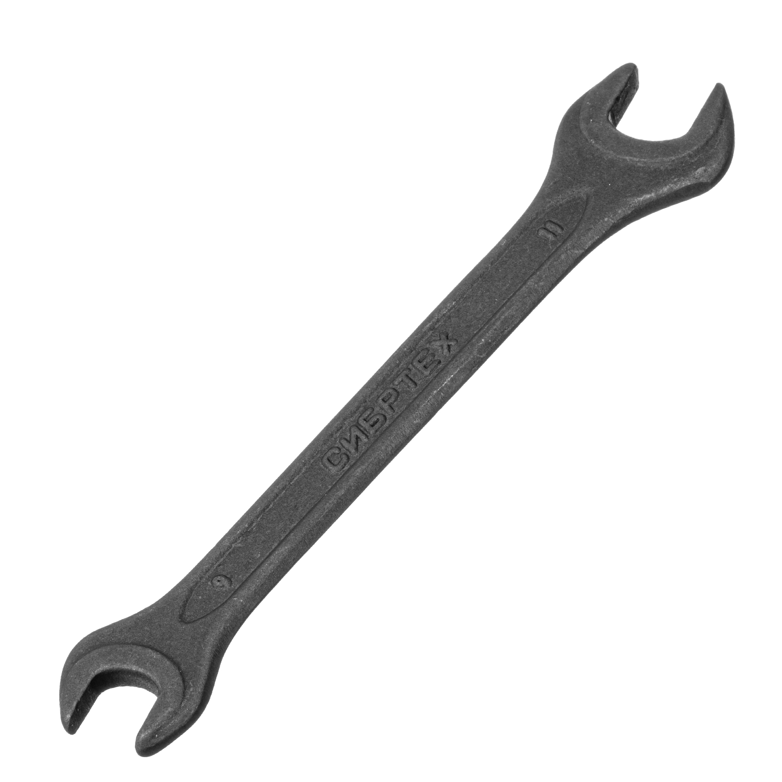 Ключ рожковый, 9 х 11 мм, CrV, фосфатированный