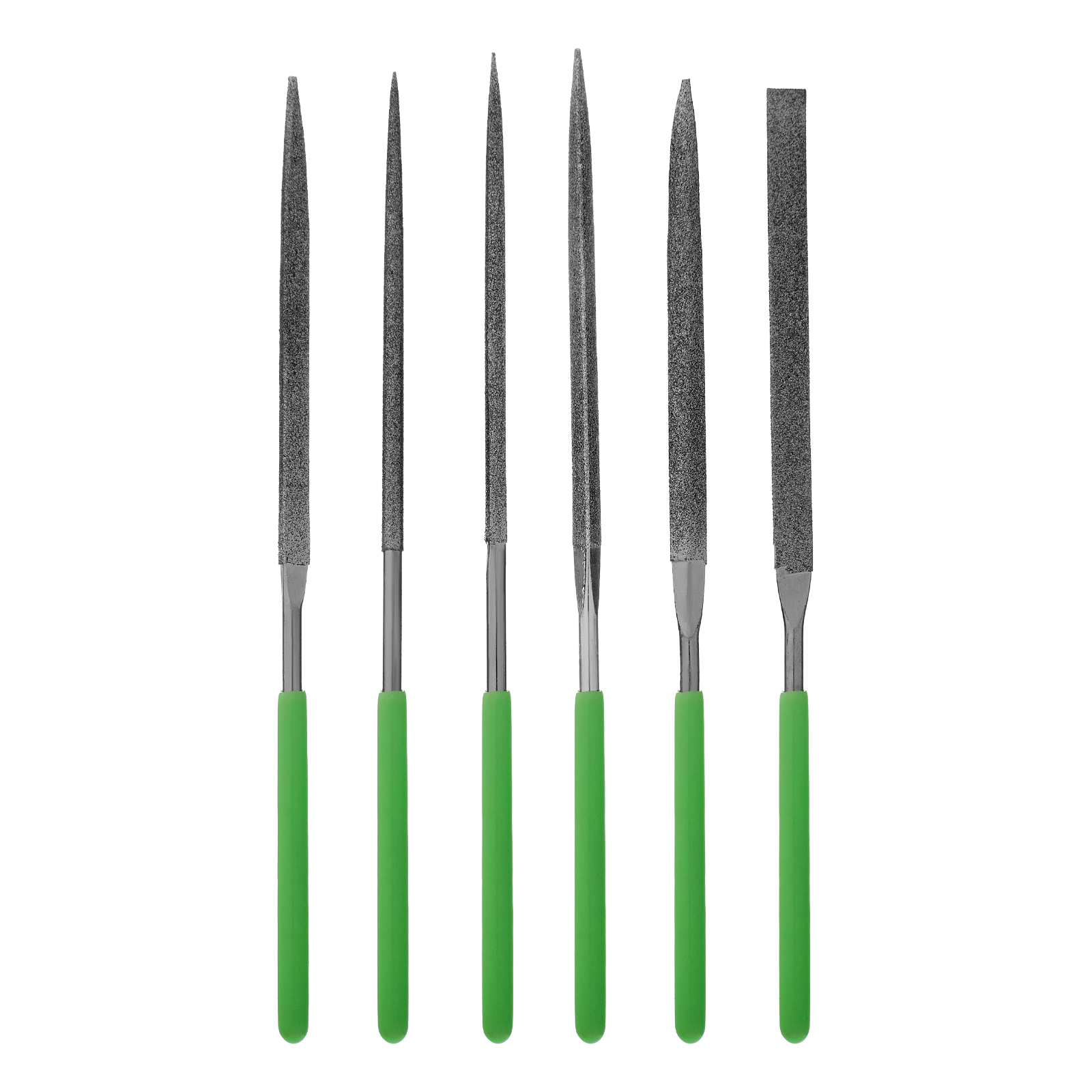 Набор надфилей алмазных, 140х70х3, 6 шт.