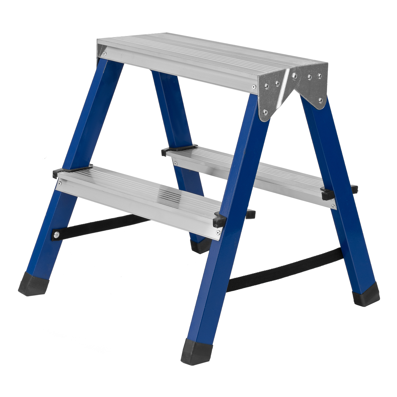 Стремянка двусторонняя 2ст., стальная, Россия