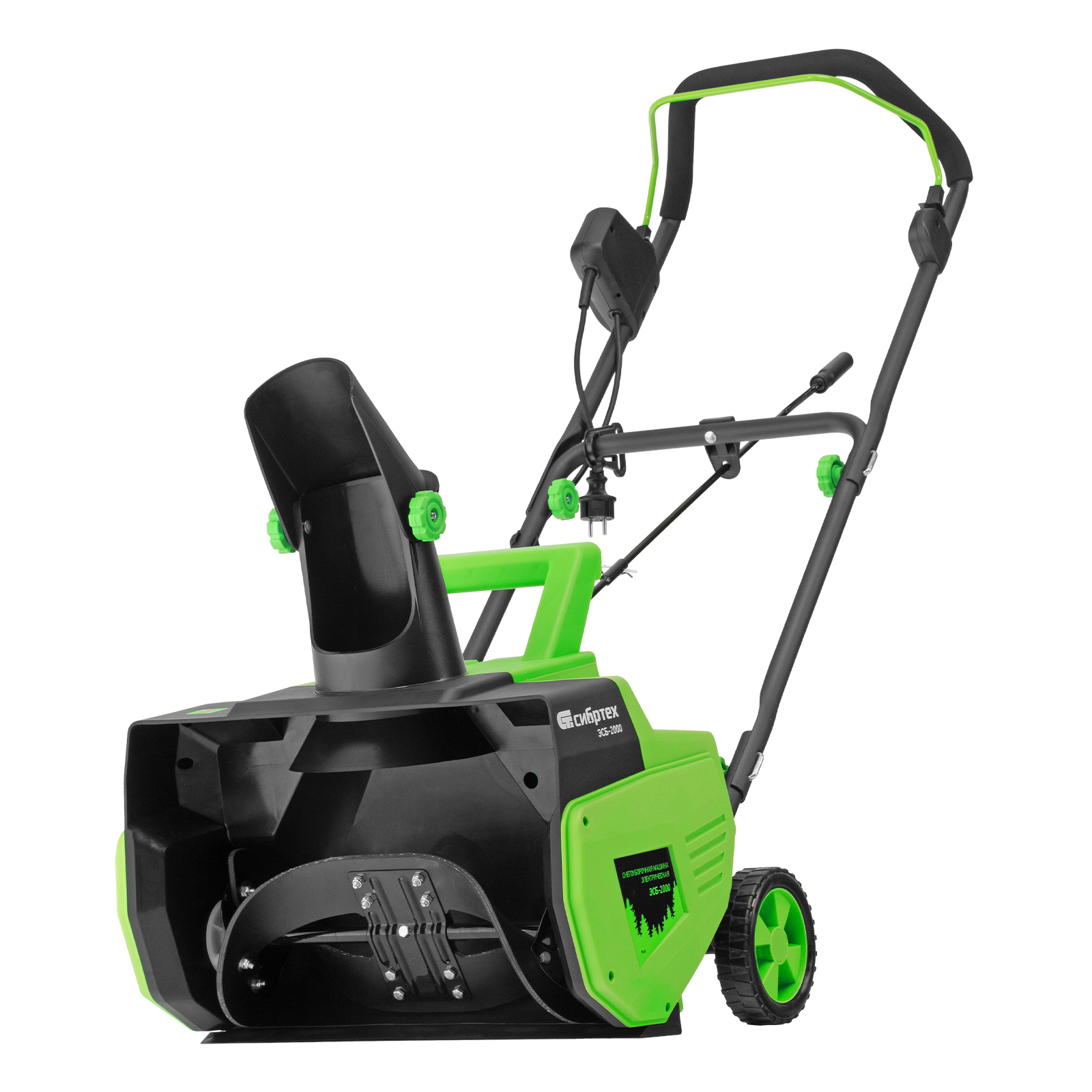 Снегоуборочная машина электрическая  ЭСБ-2000, 2 кВт