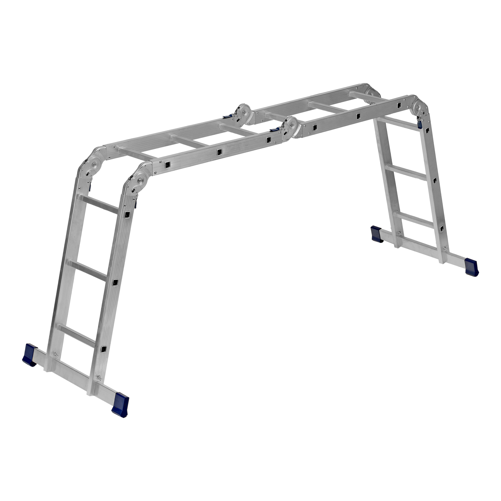 Лестница шарнирная алюминиевая, 4х3, Россия