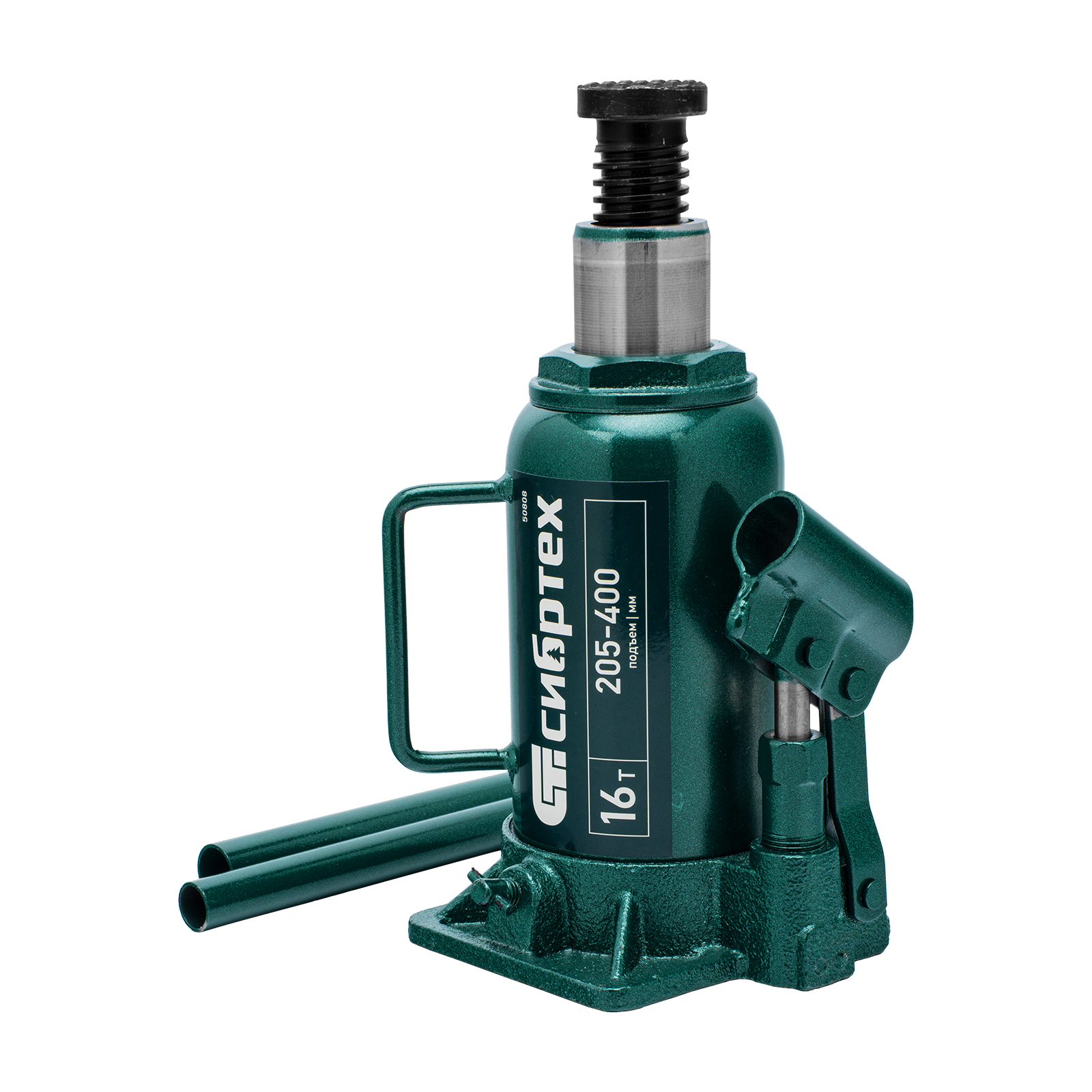 Домкрат гидравлический бутылочный, 16 т, 205-400 мм