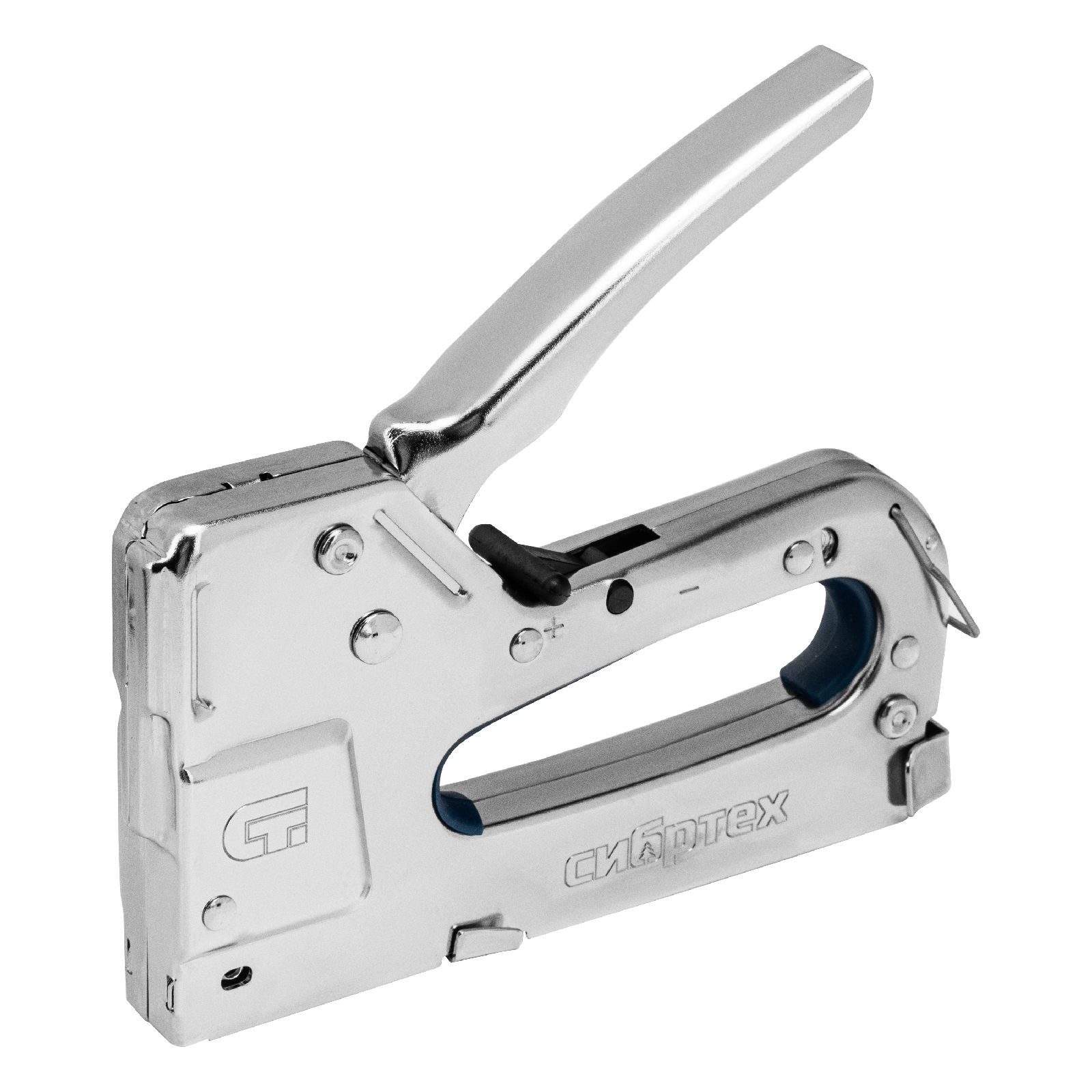 Степлер мебельный, металлический, регулируемый, тип скобы 53, 4-14 мм