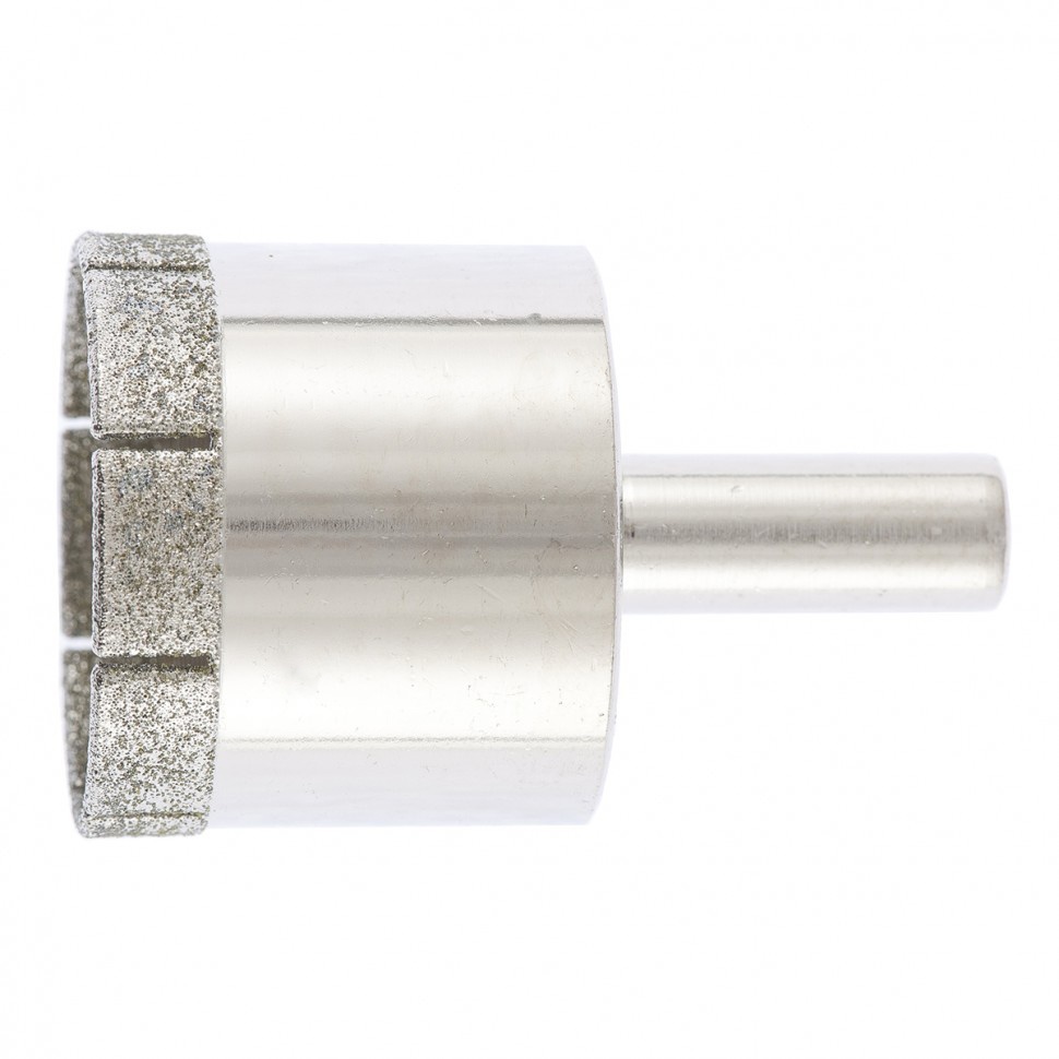 Сверло по стеклу и керамической плитке, 38 х 55 мм, цилиндр. хв.