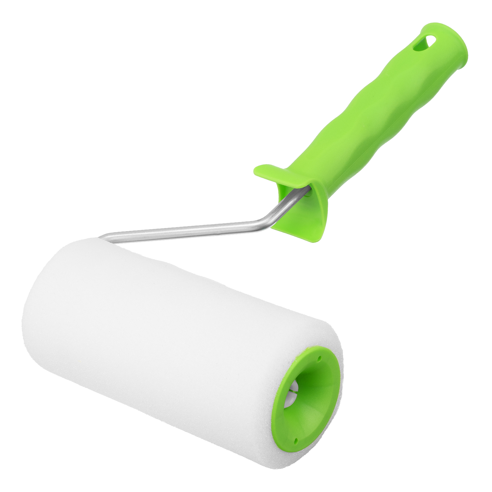 Валик малярный, Материал валика - поролон. Длина,  мм - 150. Диаметр, мм - >=47 <=50. Диаметр посадочный, мм - 6.