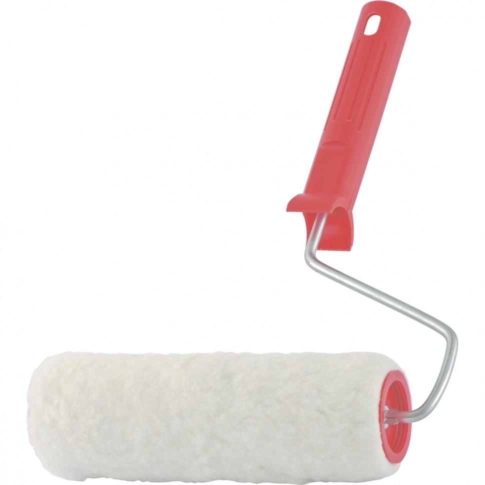 Валик 'Натуральный мех', в сборе, 150 мм, D – 48 мм, D ручки – 6 мм, крепление шплинтом