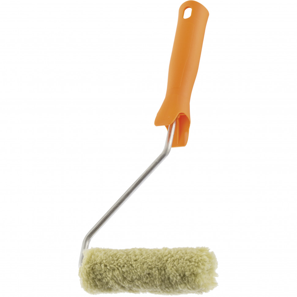 Мини-валик в сборе 'Фасадные работы',110 мм,ворс 12мм,D16мм,Dруч.6мм,полиакрил,полиэстер