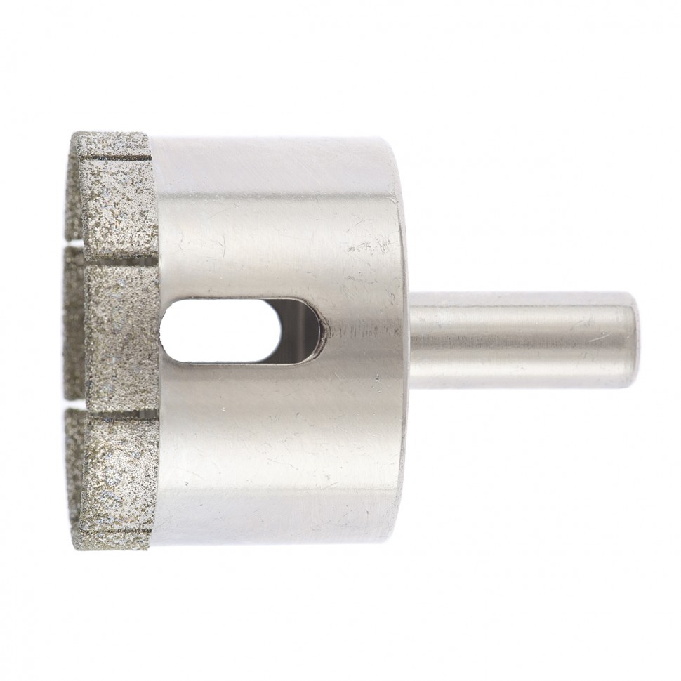 Сверло по стеклу и керамической плитке, 40 х 55 мм, цилиндр. хв.