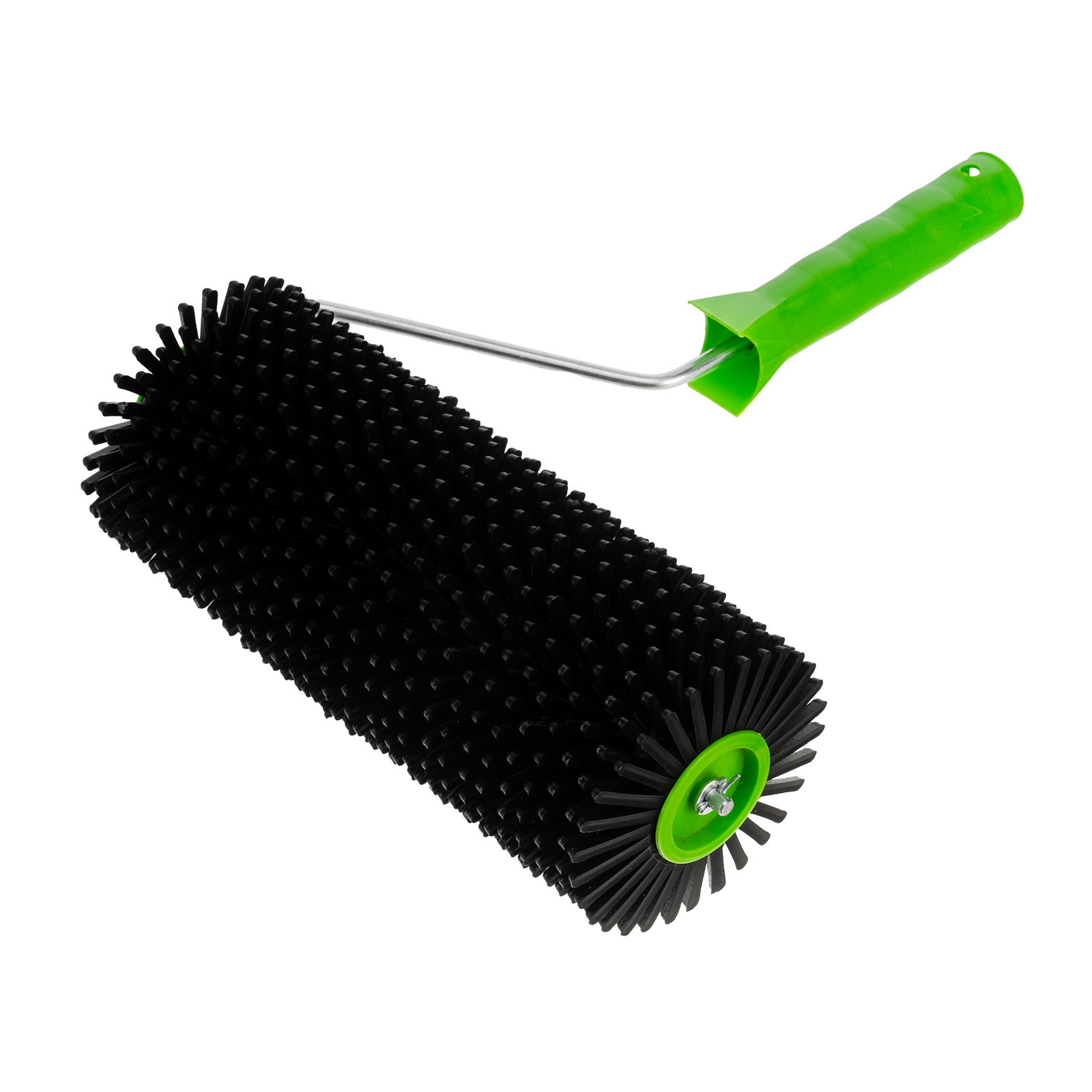 Валик игольчатый по бетону с ручкой, 240 мм