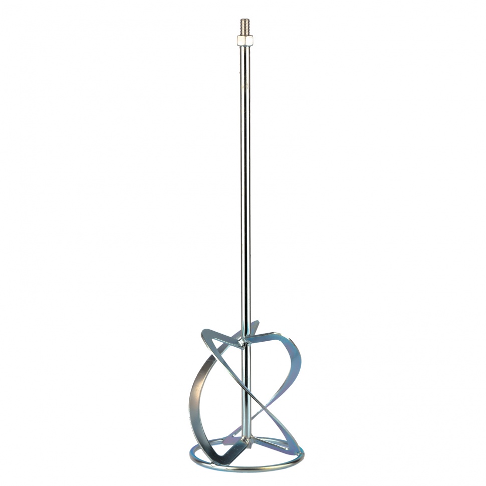 Насадка для миксера, для легких растворов,160 х 590 мм, оцинкованная,хвостовик резьба М15