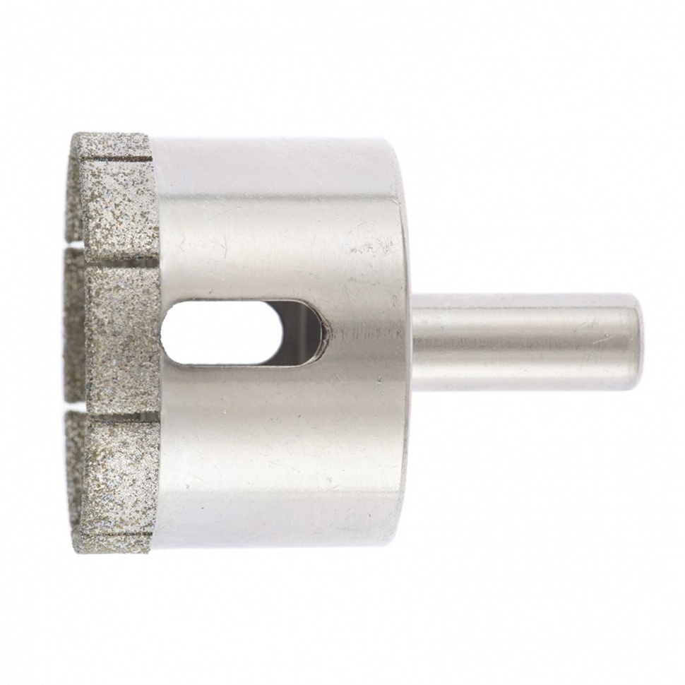 Сверло по стеклу и керамической плитке, 45 х 55 мм, цилиндр. хв.