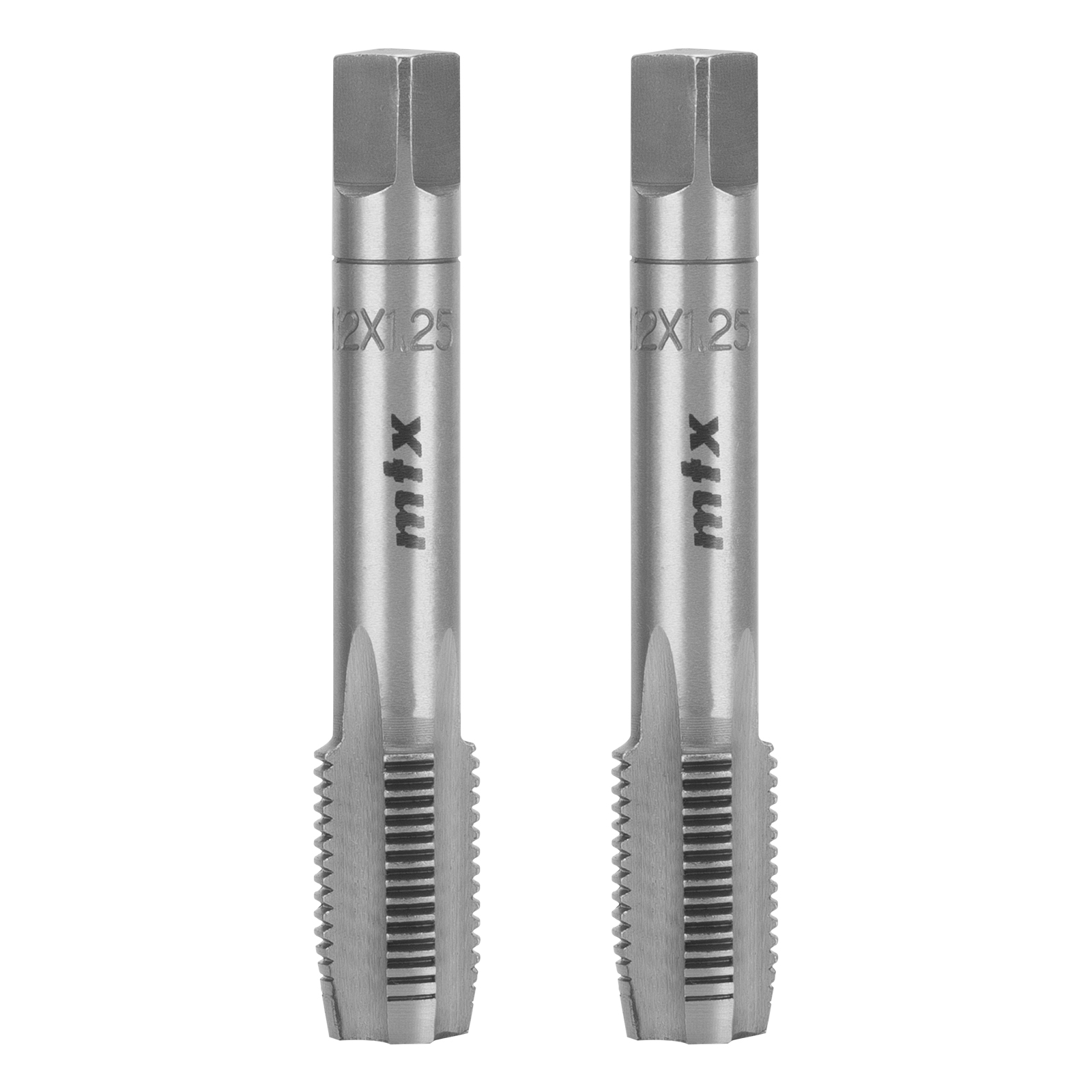 Метчик ручной М12 х 1,25 мм, комплект из 2 шт.