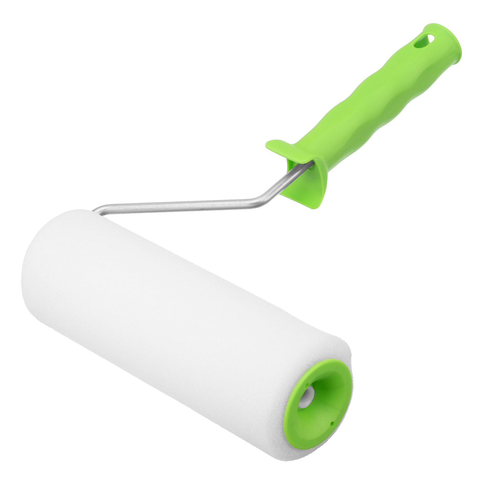 Валик малярный, Материал валика - поролон. Длина,  мм - 200. Диаметр посадочный, мм - 6.