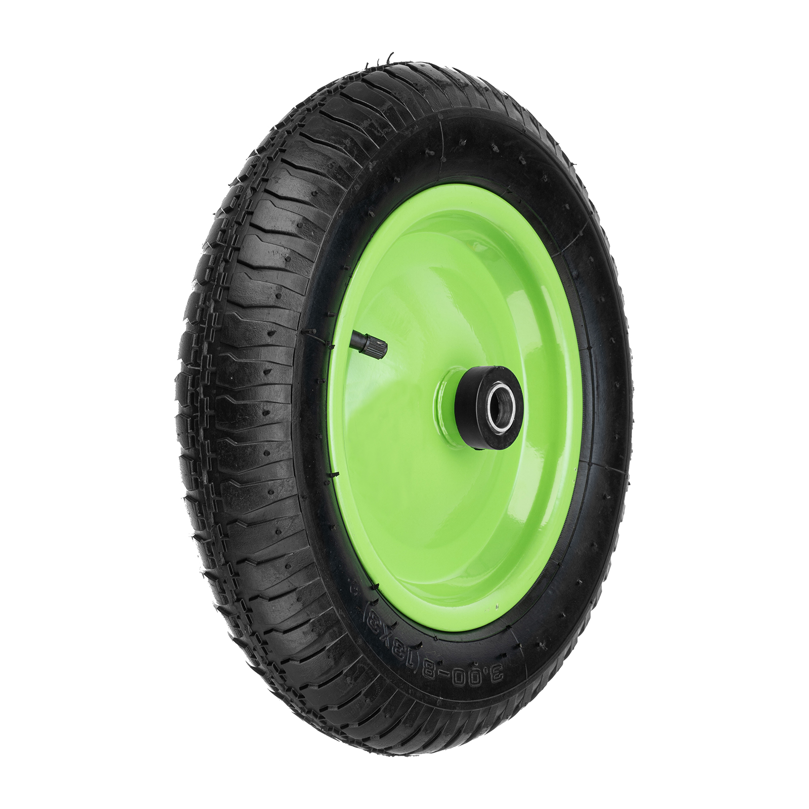 Колесо пневматическое 3.00-8, длина оси 90мм ,подшипник 20мм