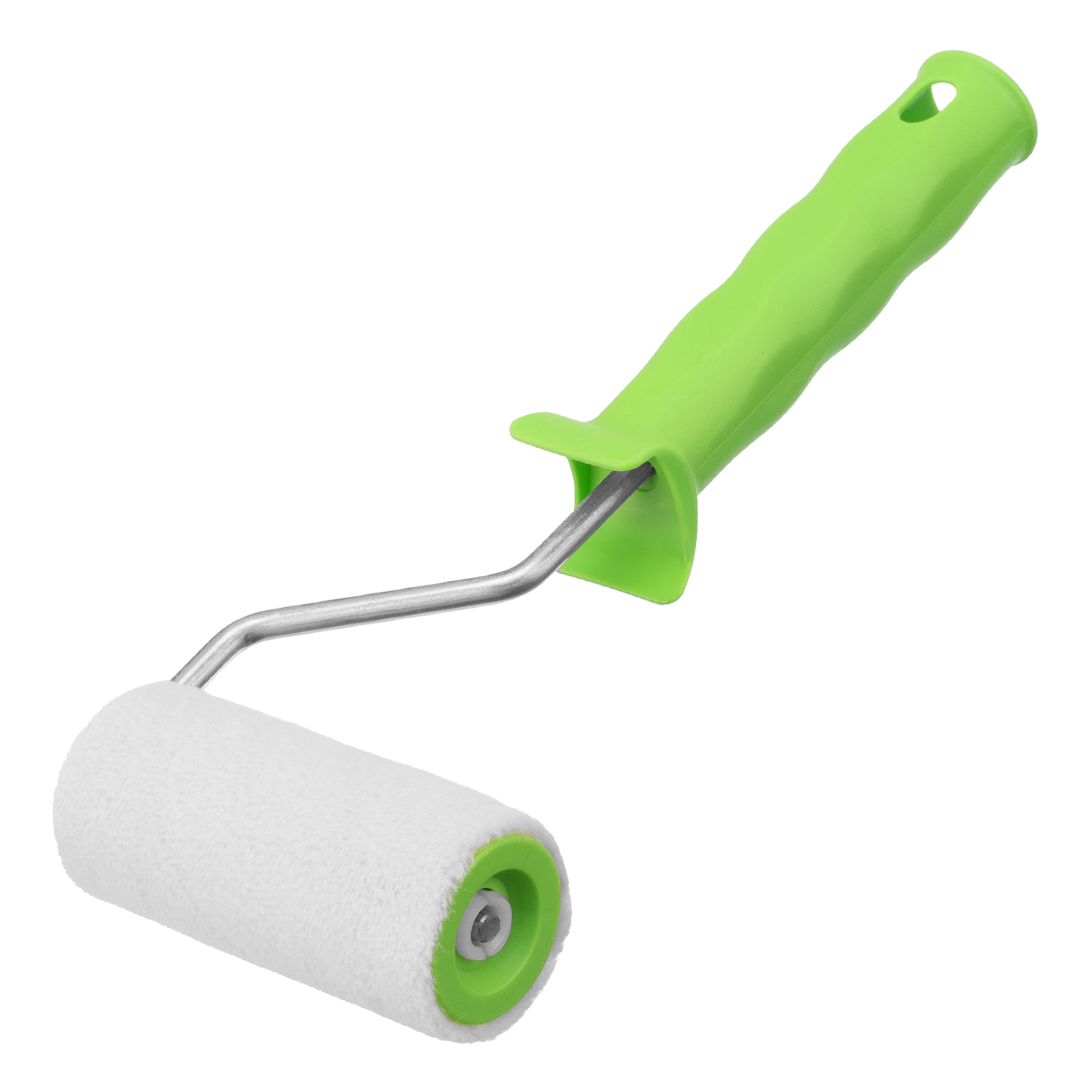 Валик 'ВЕЛЮР' с ручкой, 100 мм, ворс 5 мм, D 36 мм, D ручки - 6 мм Россия